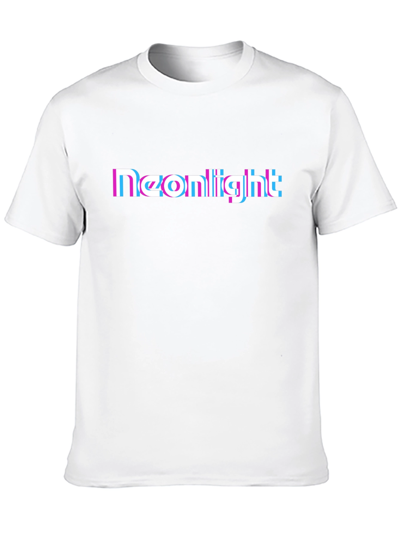 Neonlight Glitch T-Shirt - Retro Style