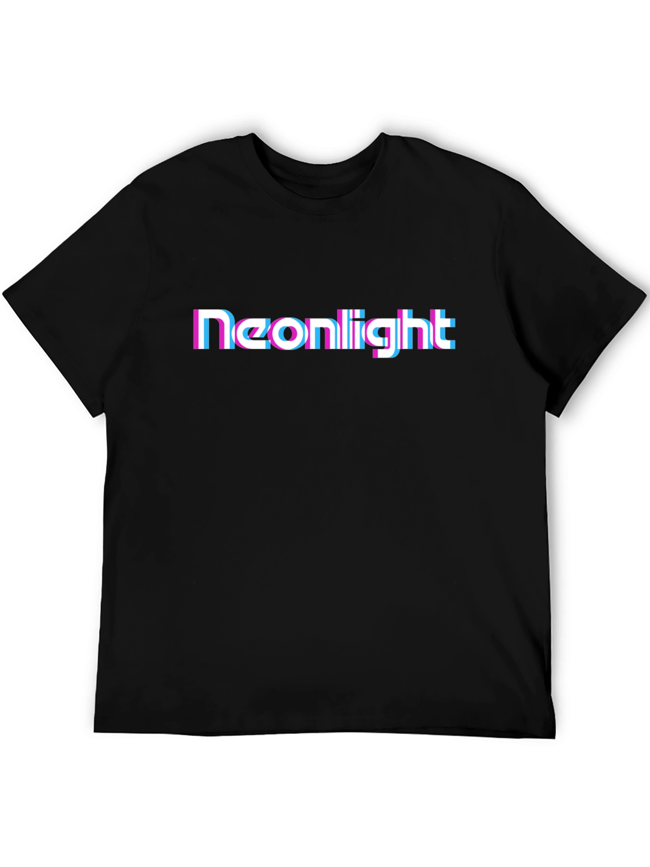 Neonlight Glitch T-Shirt - Retro Style