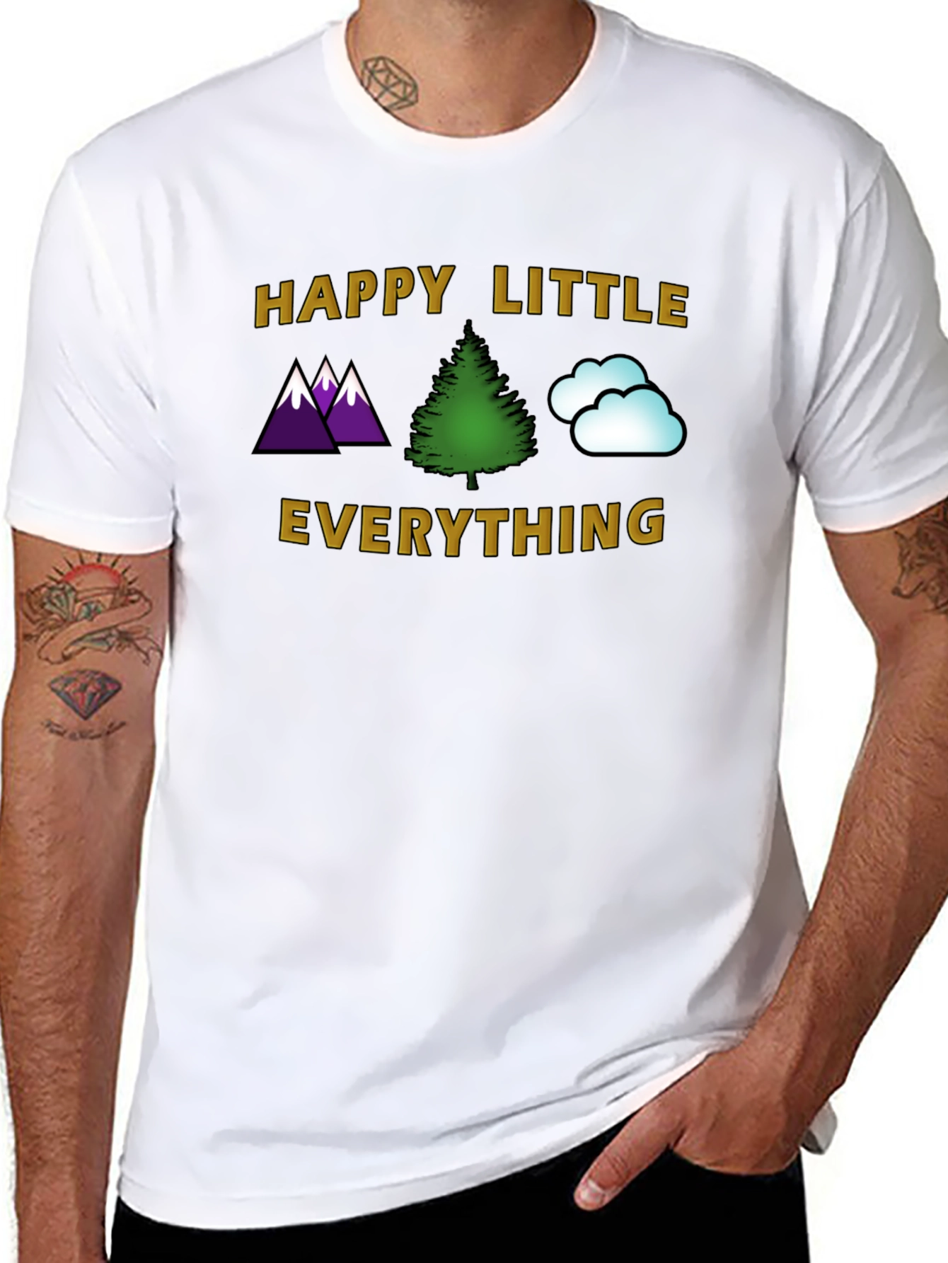 Happy Little Everything Graphic Tee