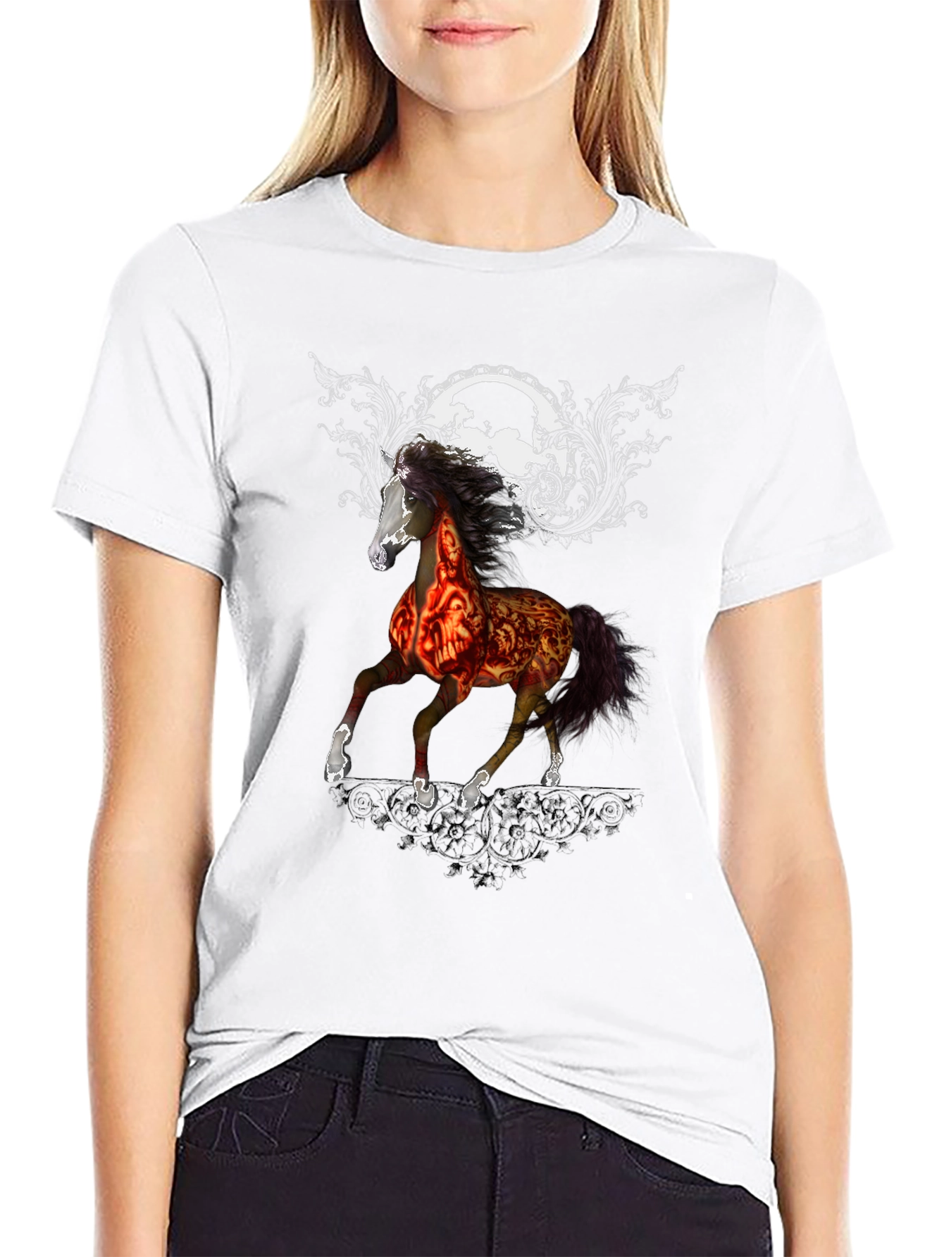 Horse Graphic Tee - Stylish Unisex Shirt