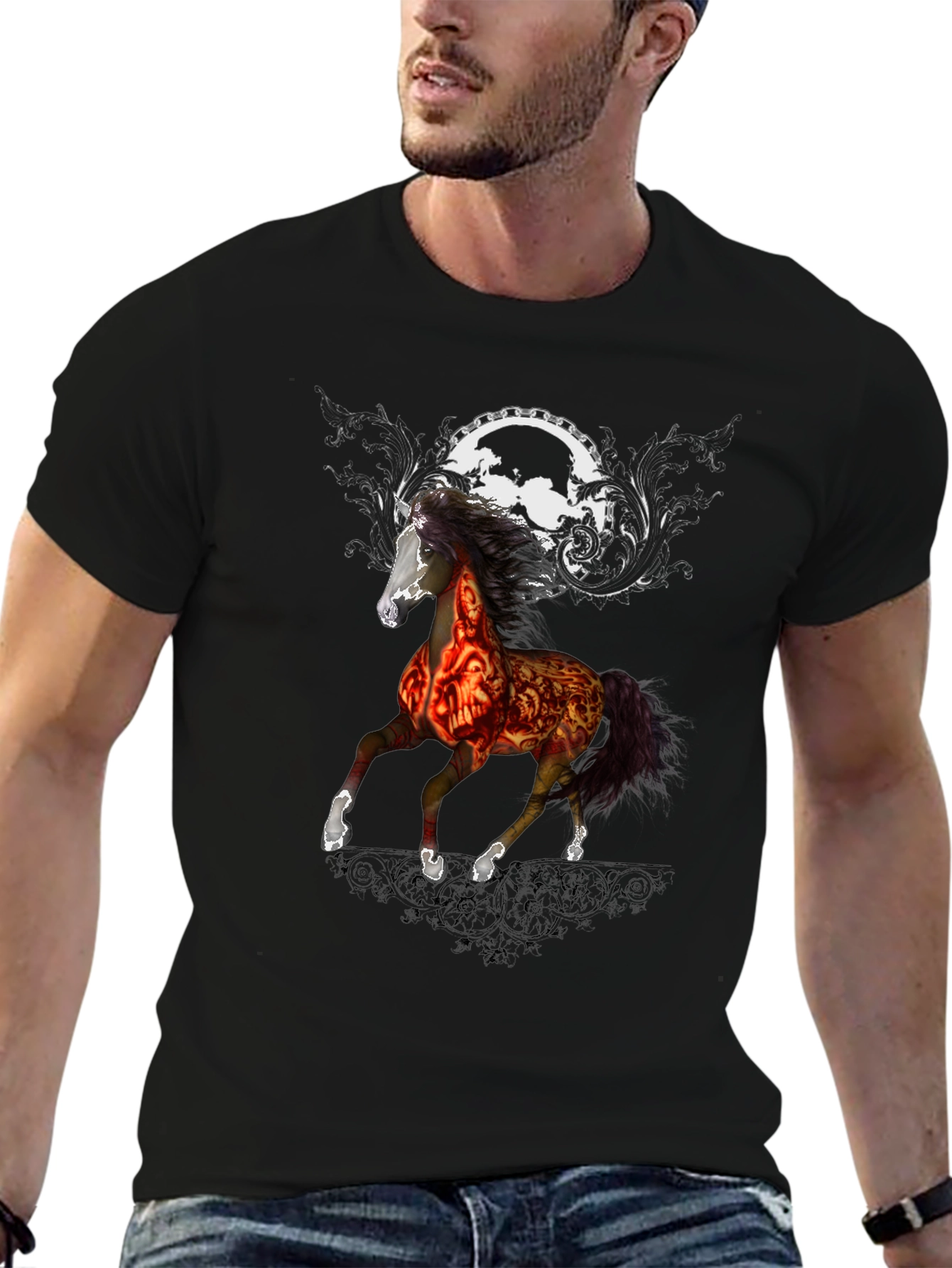 Horse Graphic Tee - Stylish Unisex Shirt