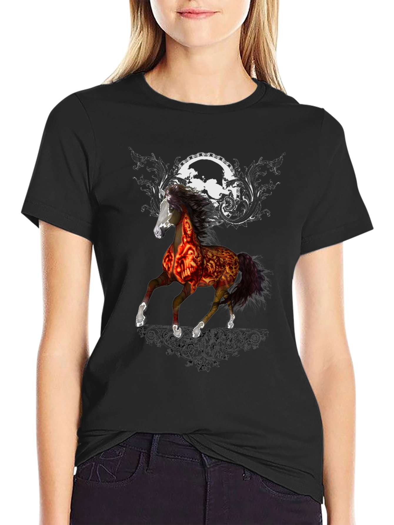 Horse Graphic Tee - Stylish Unisex Shirt