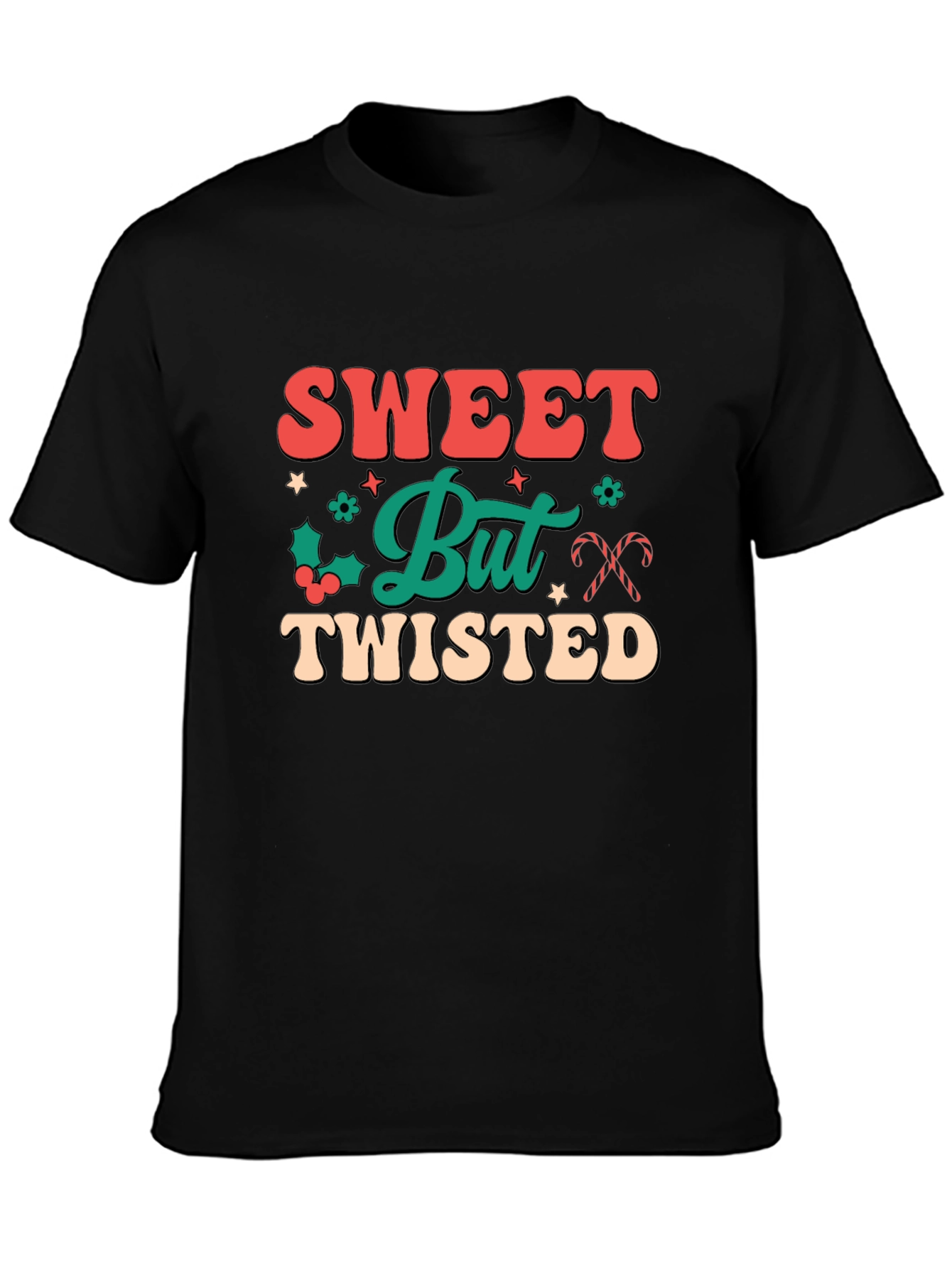 Sweet But Twisted Christmas Graphic Tee