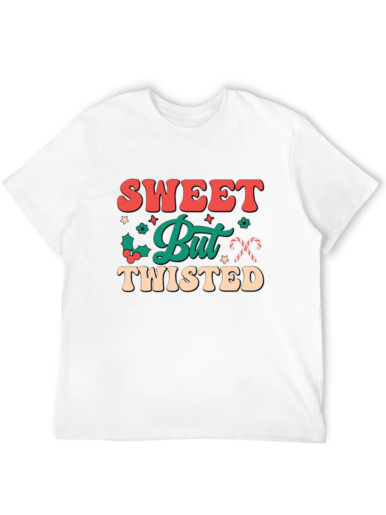 Sweet But Twisted Christmas Graphic Tee