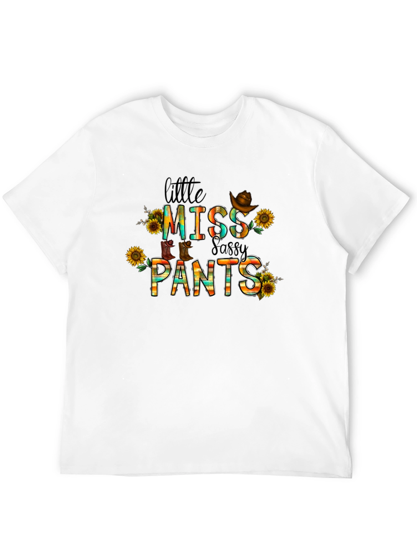 Little Miss Sassy Pants Graphic T-Shirt