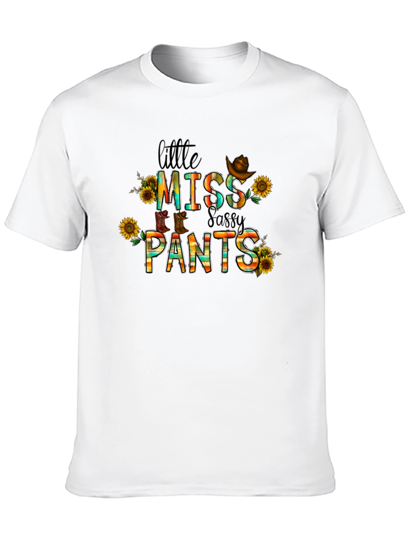 Little Miss Sassy Pants Graphic T-Shirt