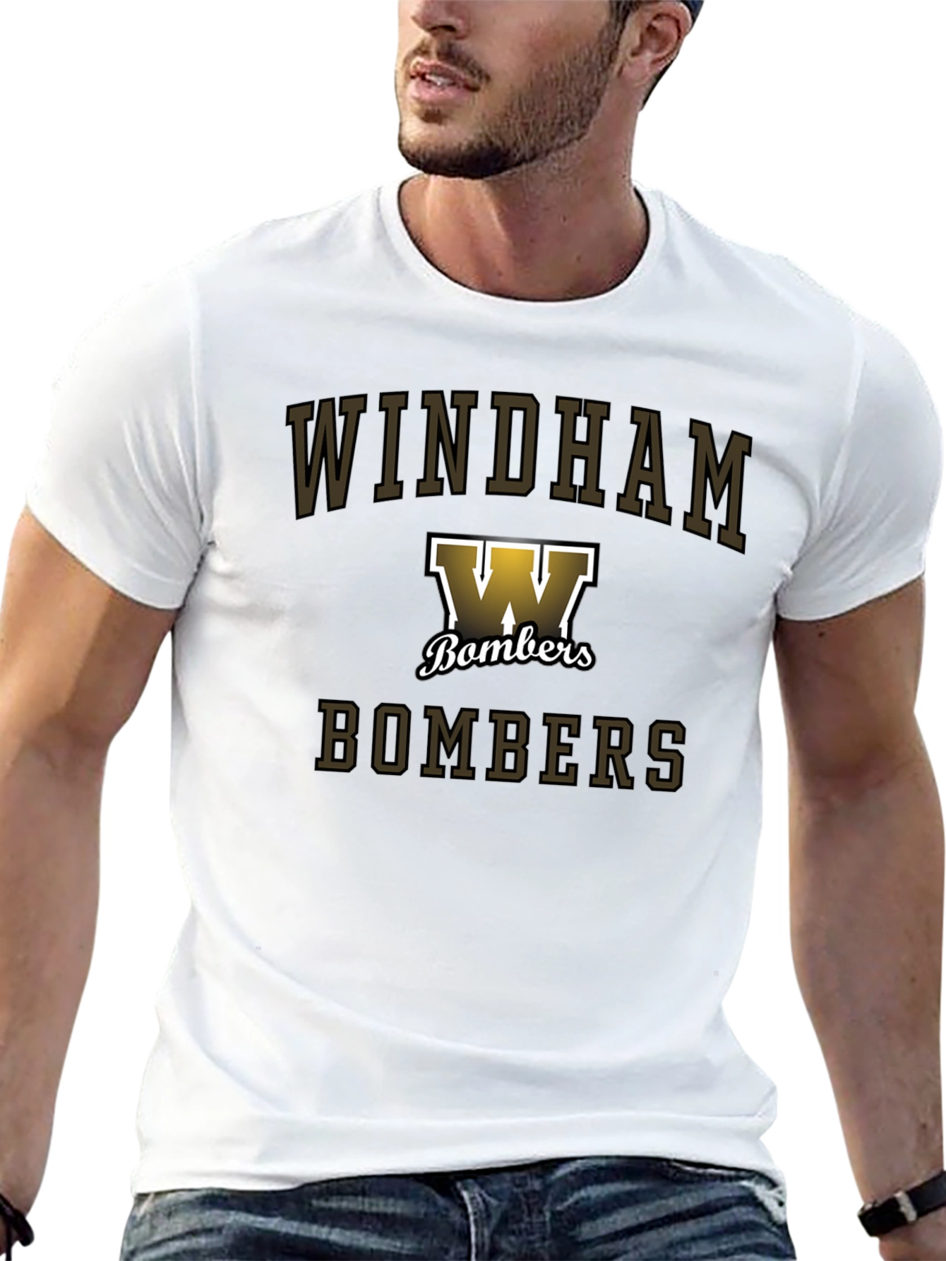 Windham Bombers T-Shirt Classic Team Tee