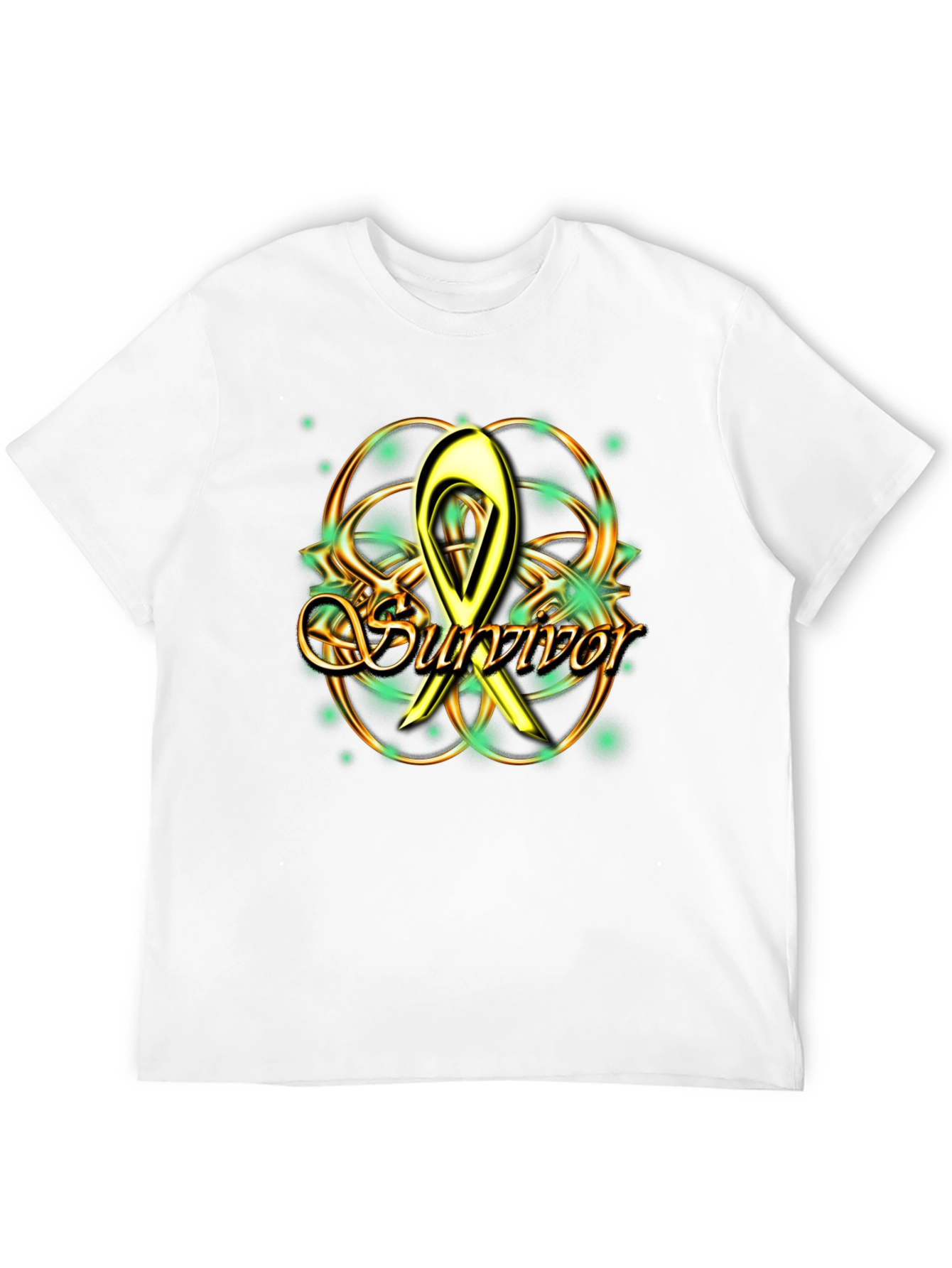 Survivor Awareness Ribbon Graphic Tee