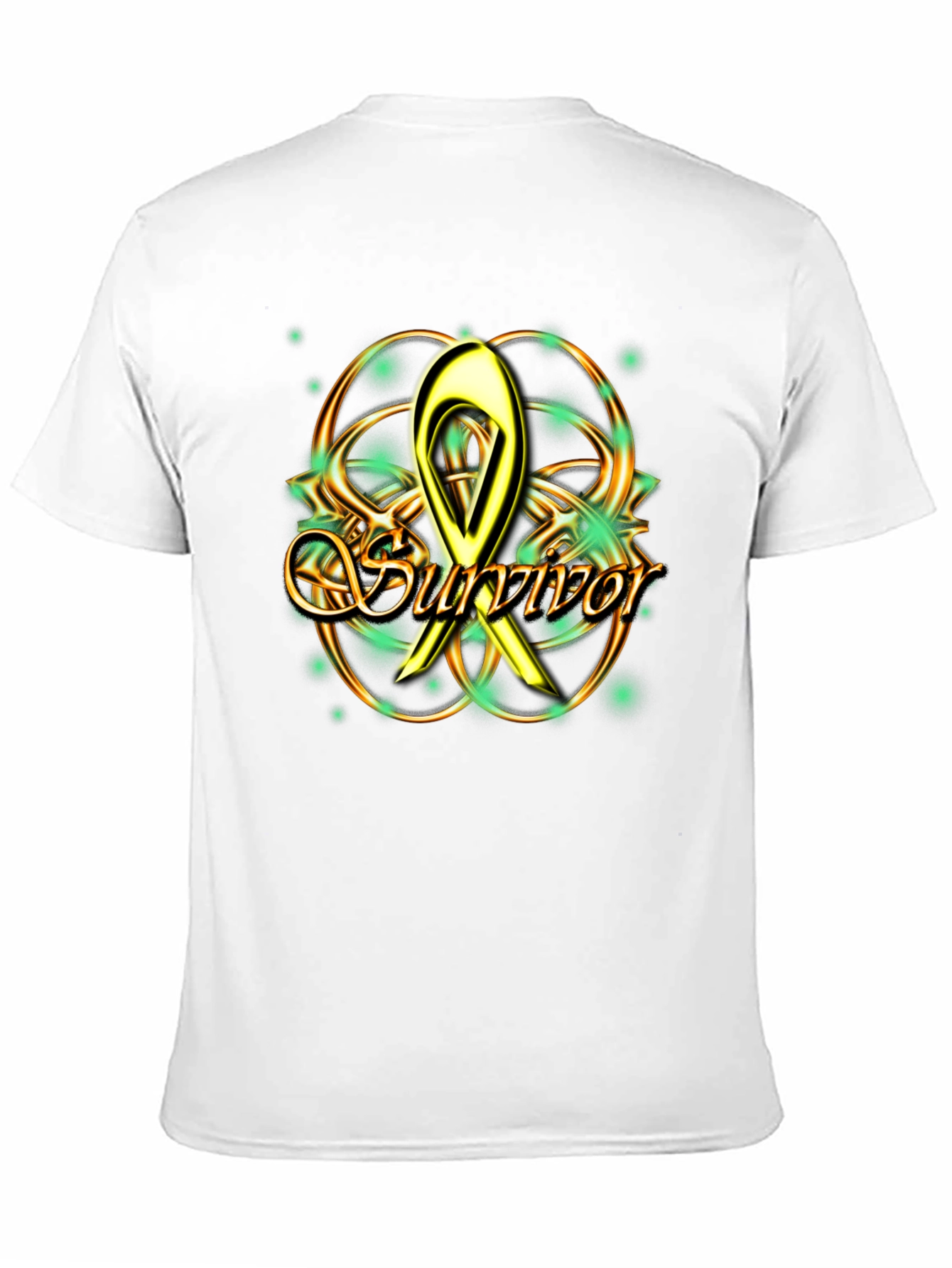 Survivor Awareness Ribbon Graphic Tee