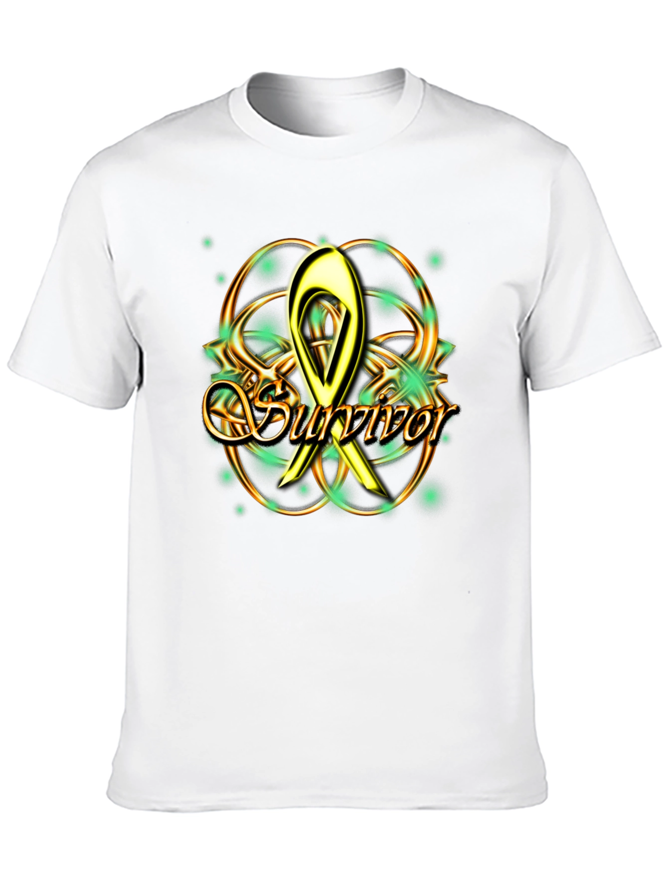 Survivor Awareness Ribbon Graphic Tee