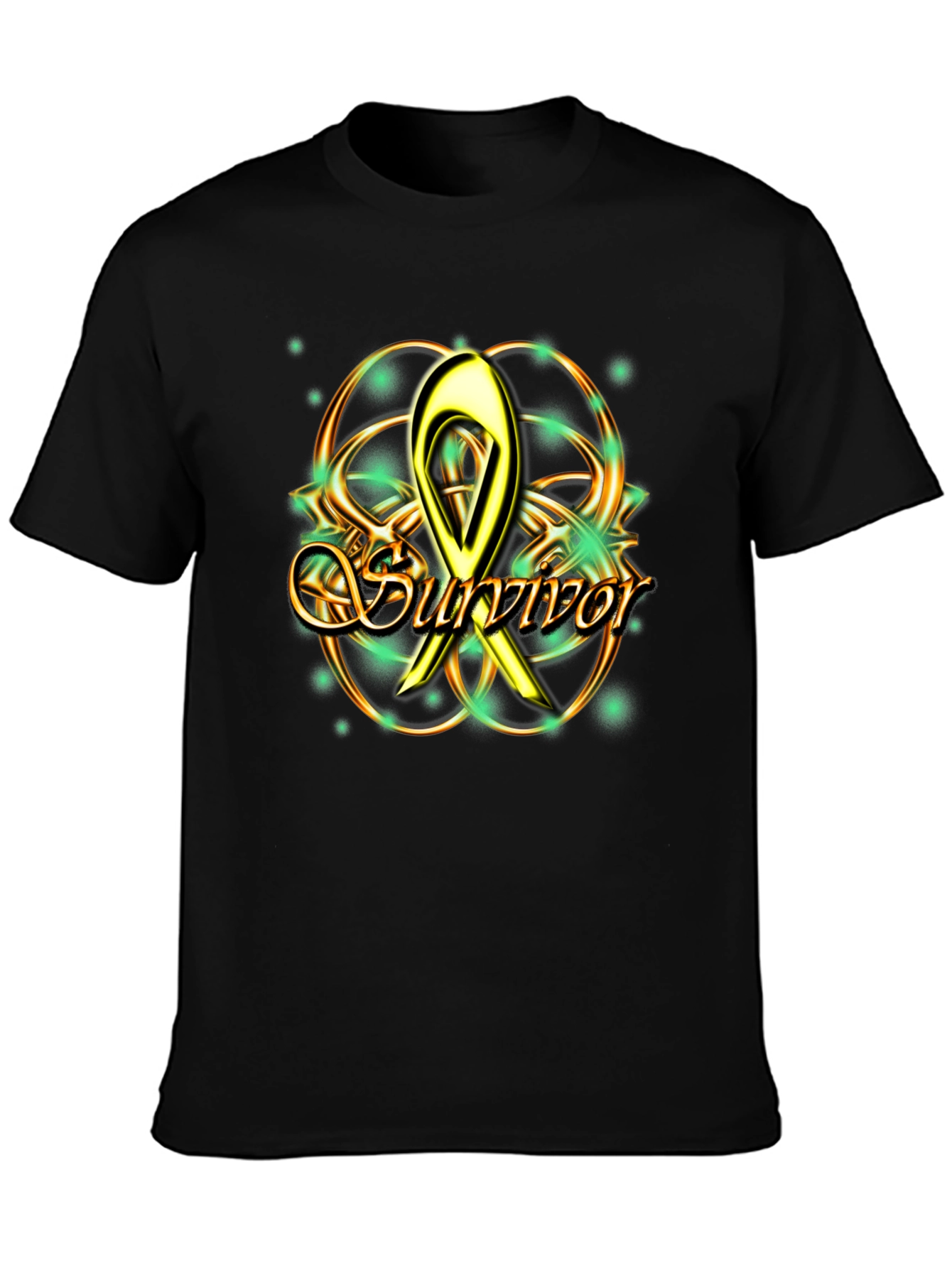 Survivor Awareness Ribbon Graphic Tee