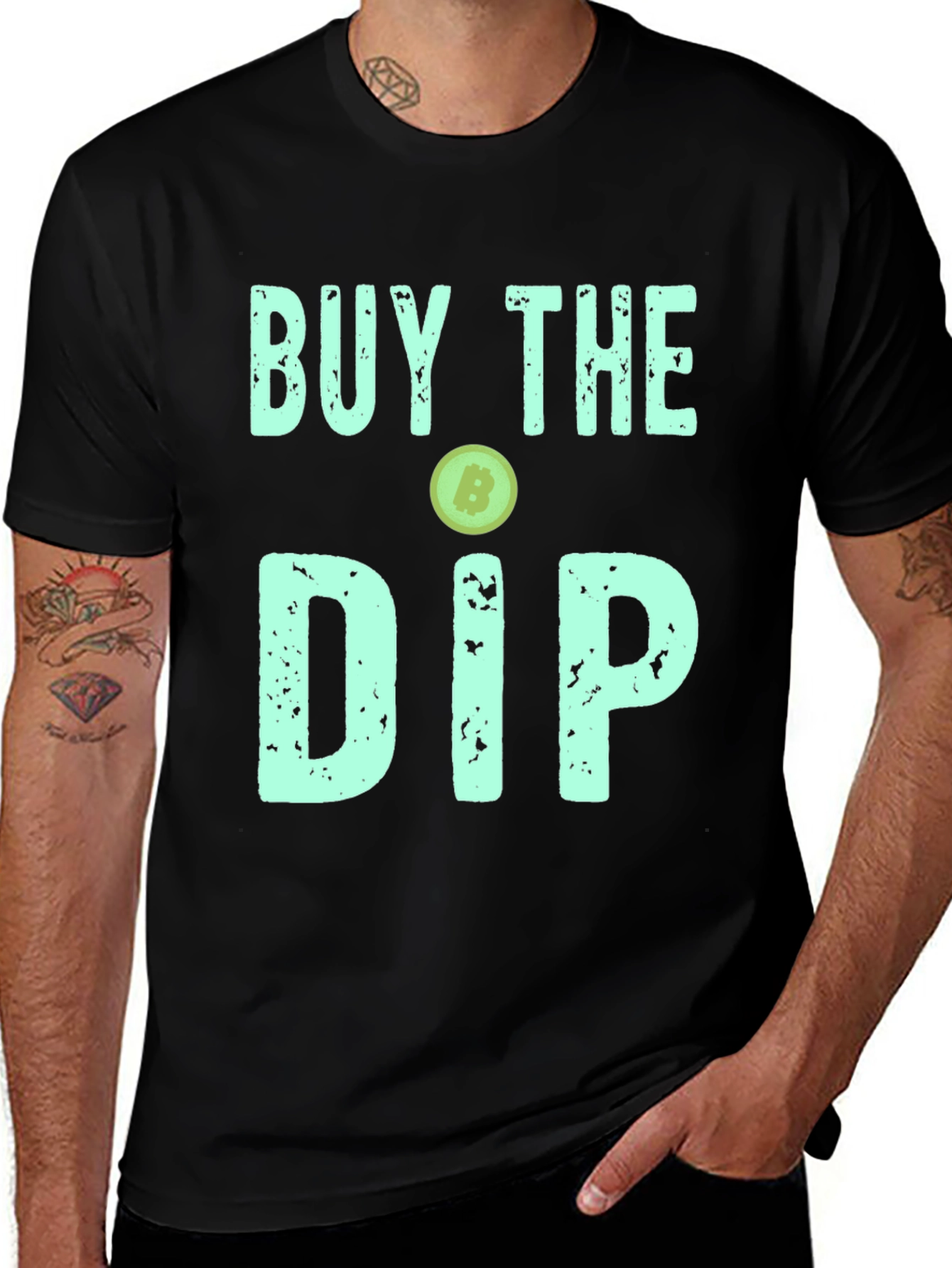 Buy The Dip Bitcoin Crypto T-Shirt