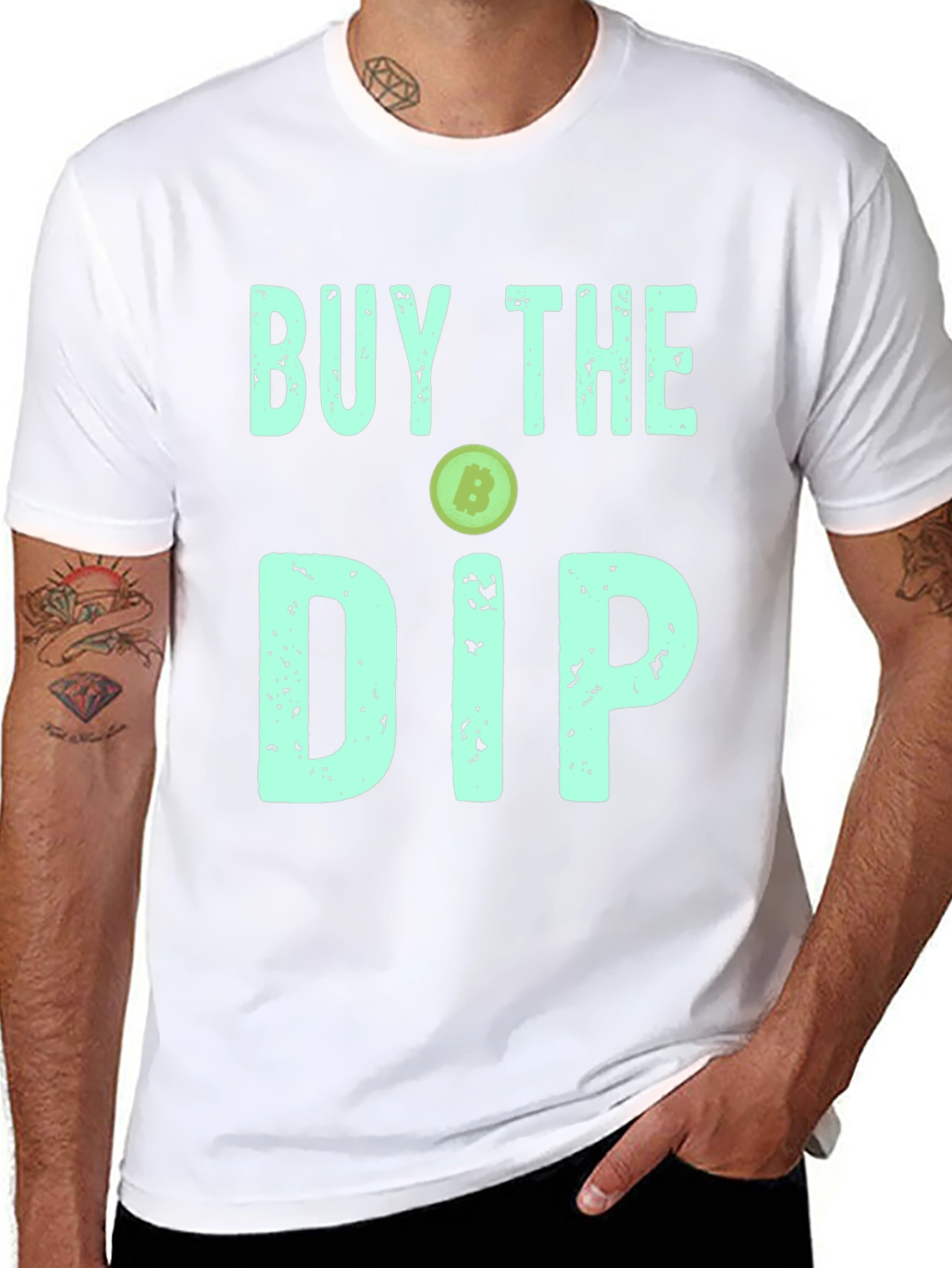 Buy The Dip Bitcoin Crypto T-Shirt