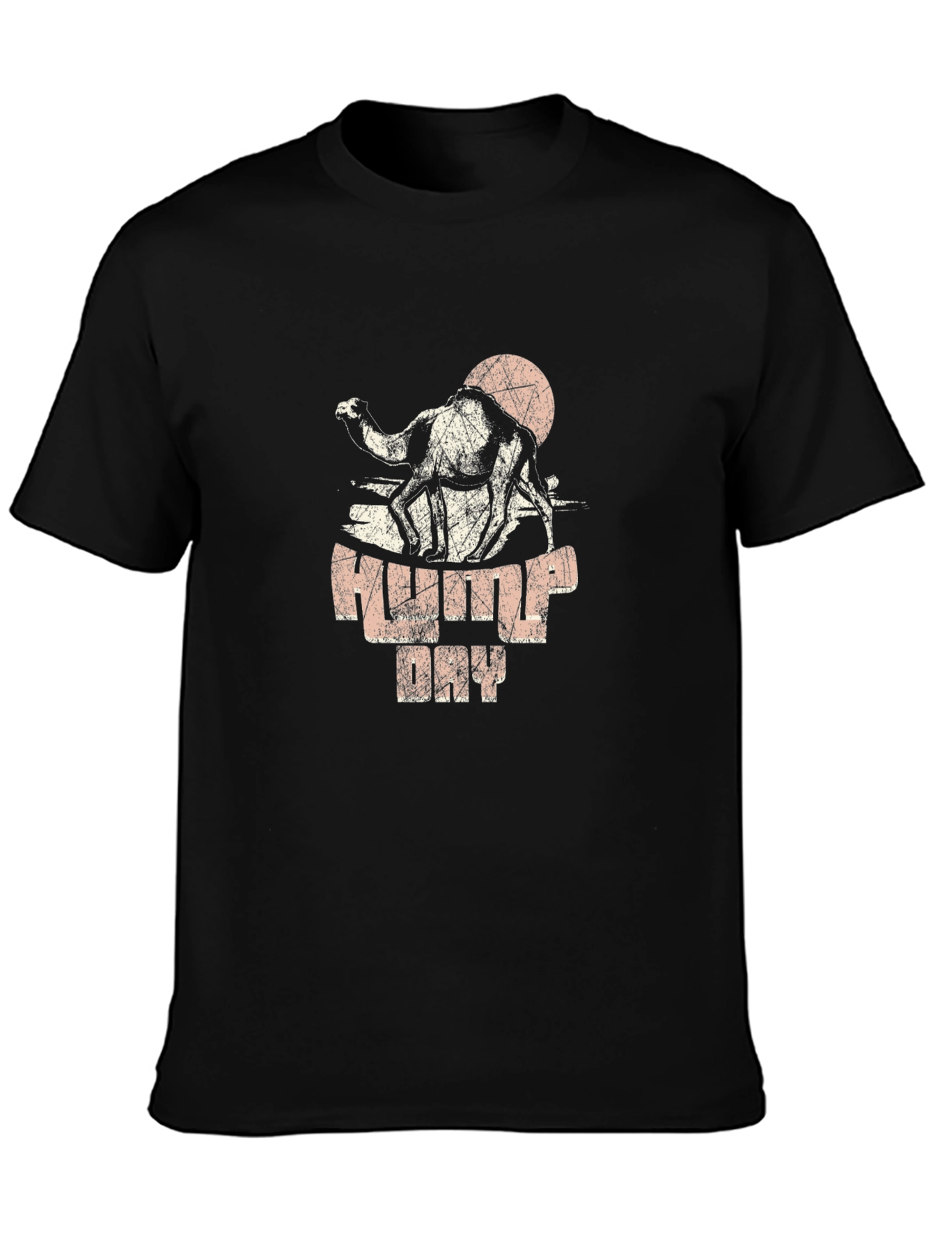Hump Day Camel Graphic Tee - Mens Black T-Shirt