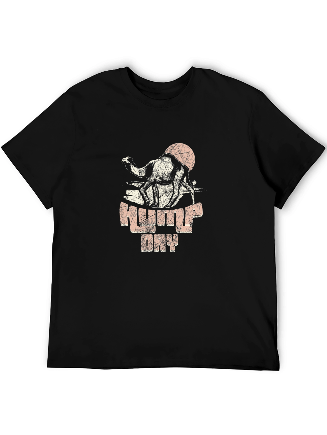 Hump Day Camel Graphic Tee - Mens Black T-Shirt