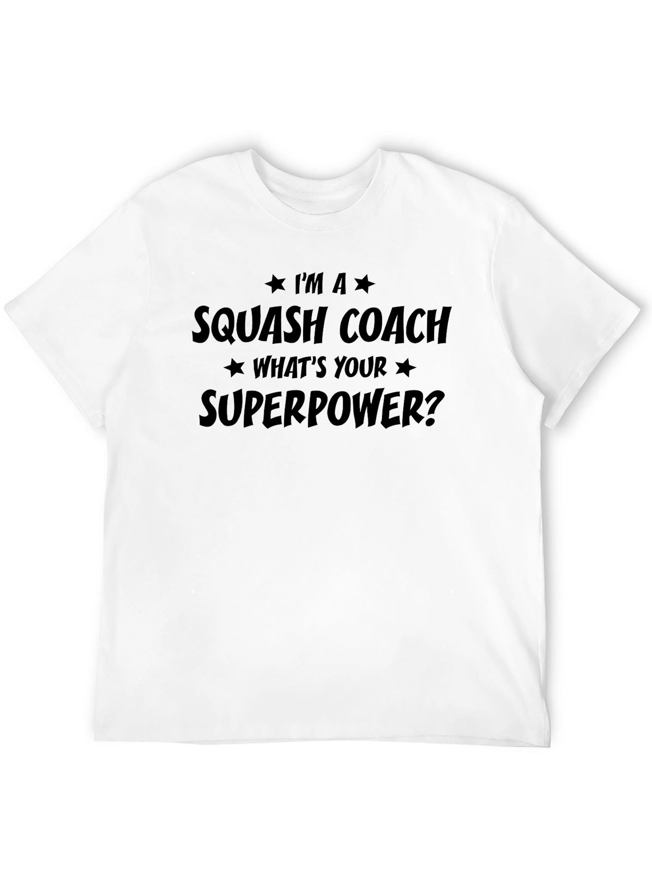 Squash Coach Superpower T-Shirt