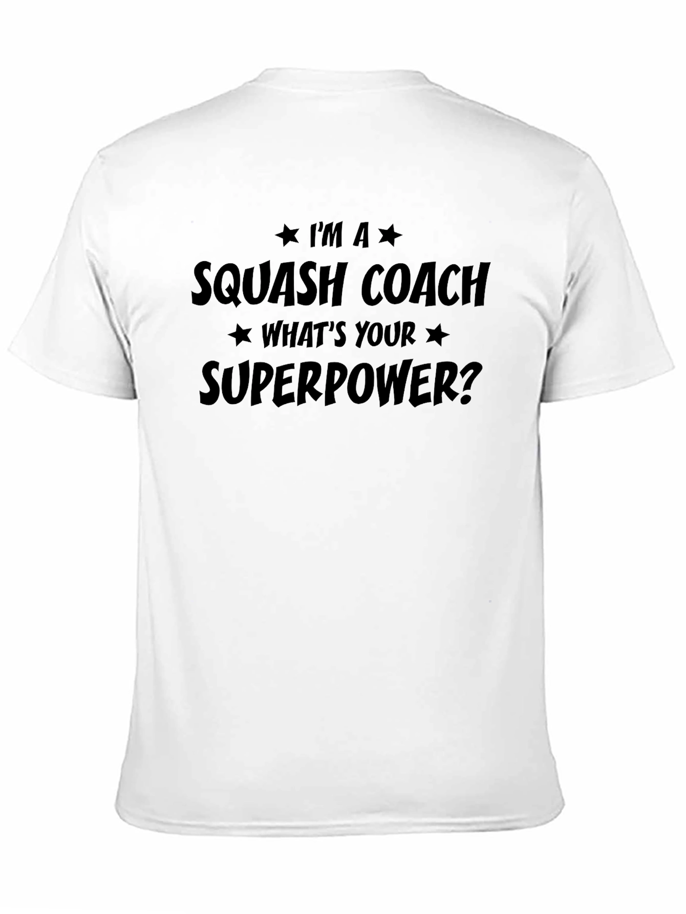 Squash Coach Superpower T-Shirt