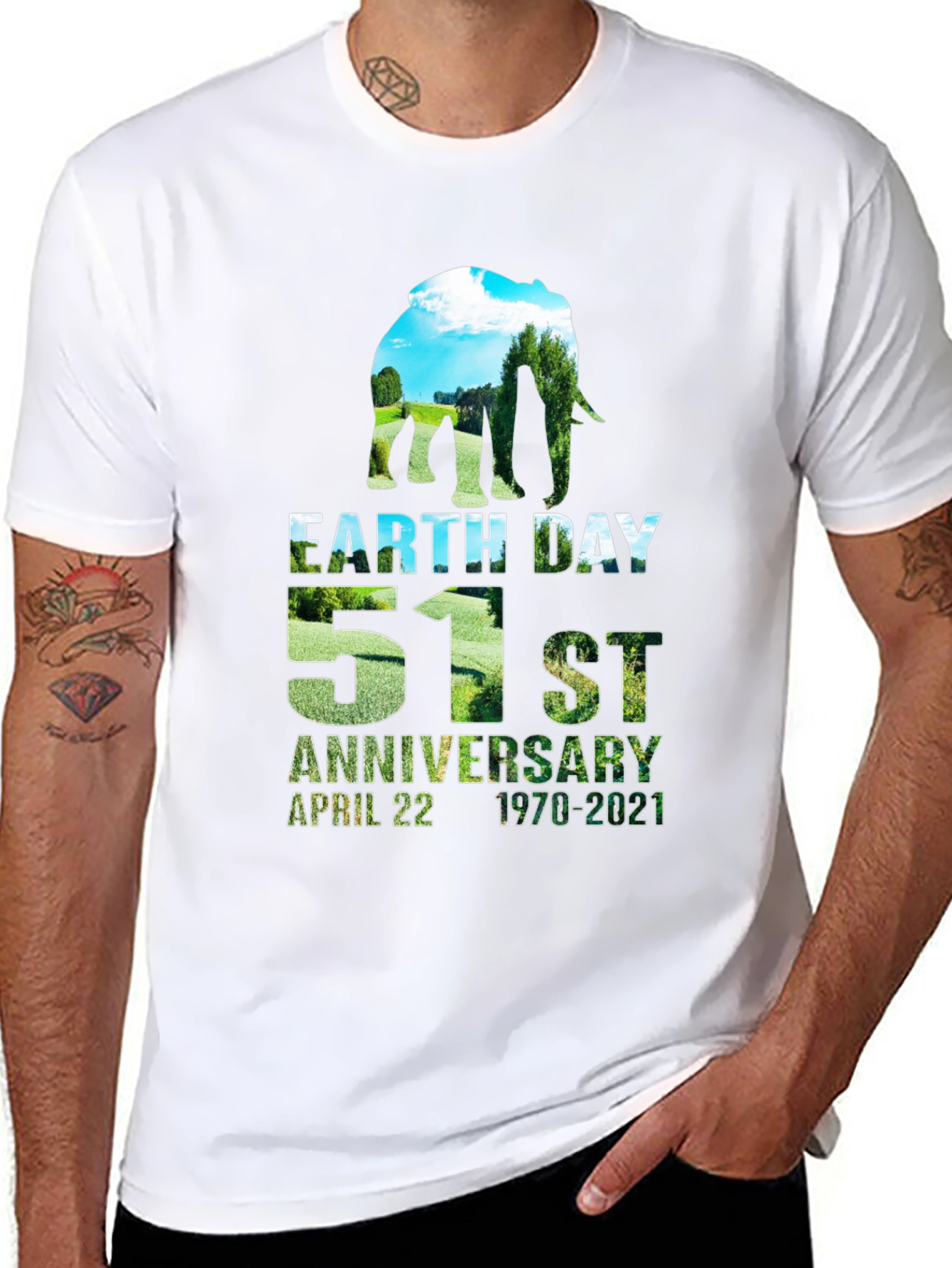 Earth Day 51st Anniversary Graphic Tee