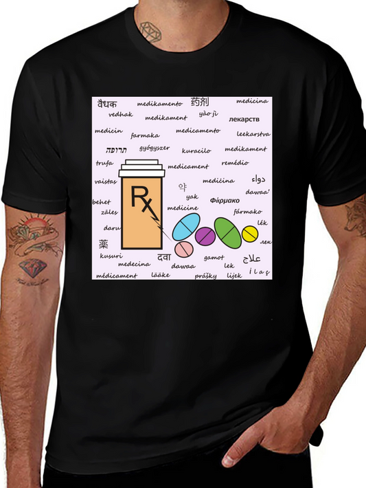 Multilingual Medicine T-Shirt
