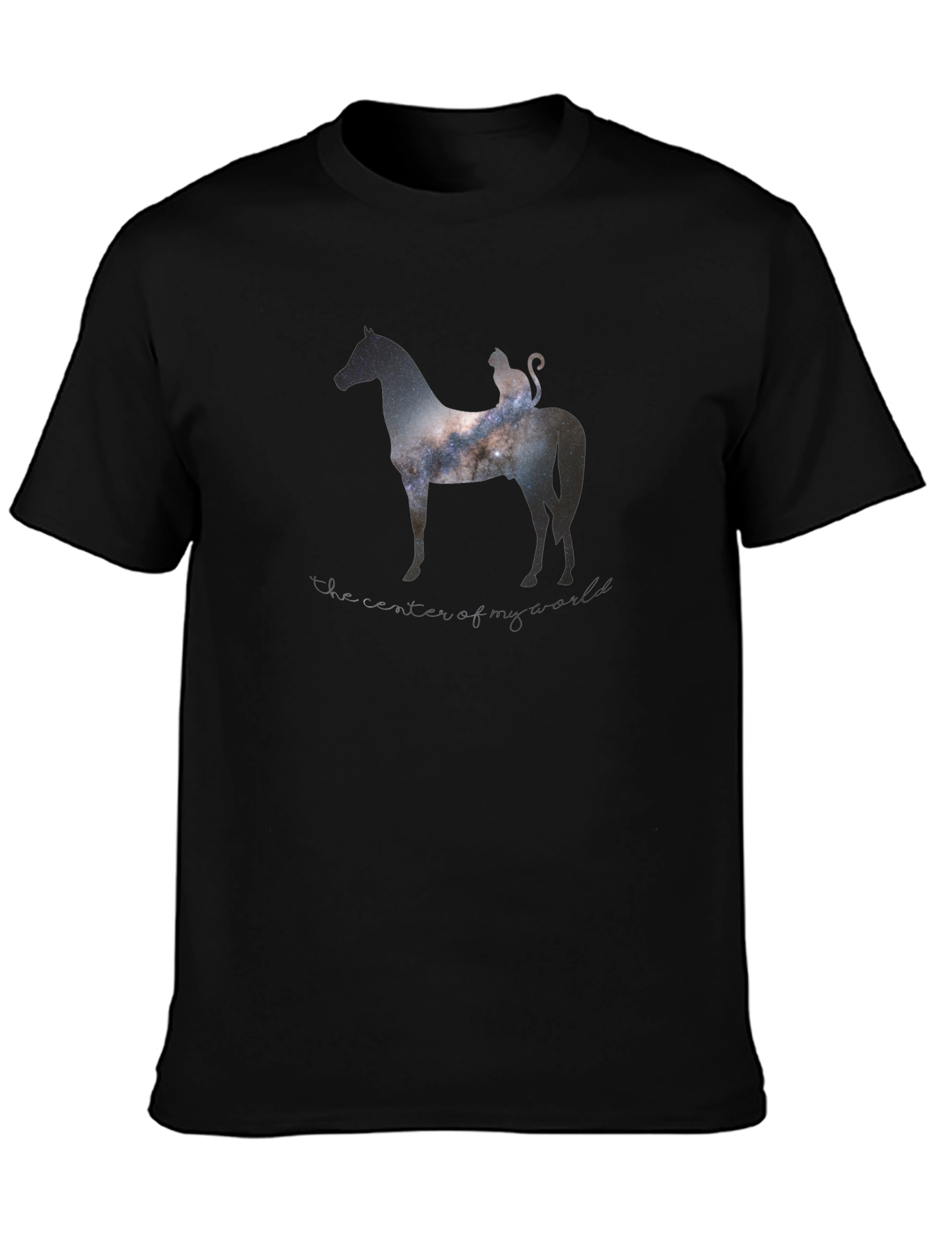 Cosmic Cat & Horse T-Shirt