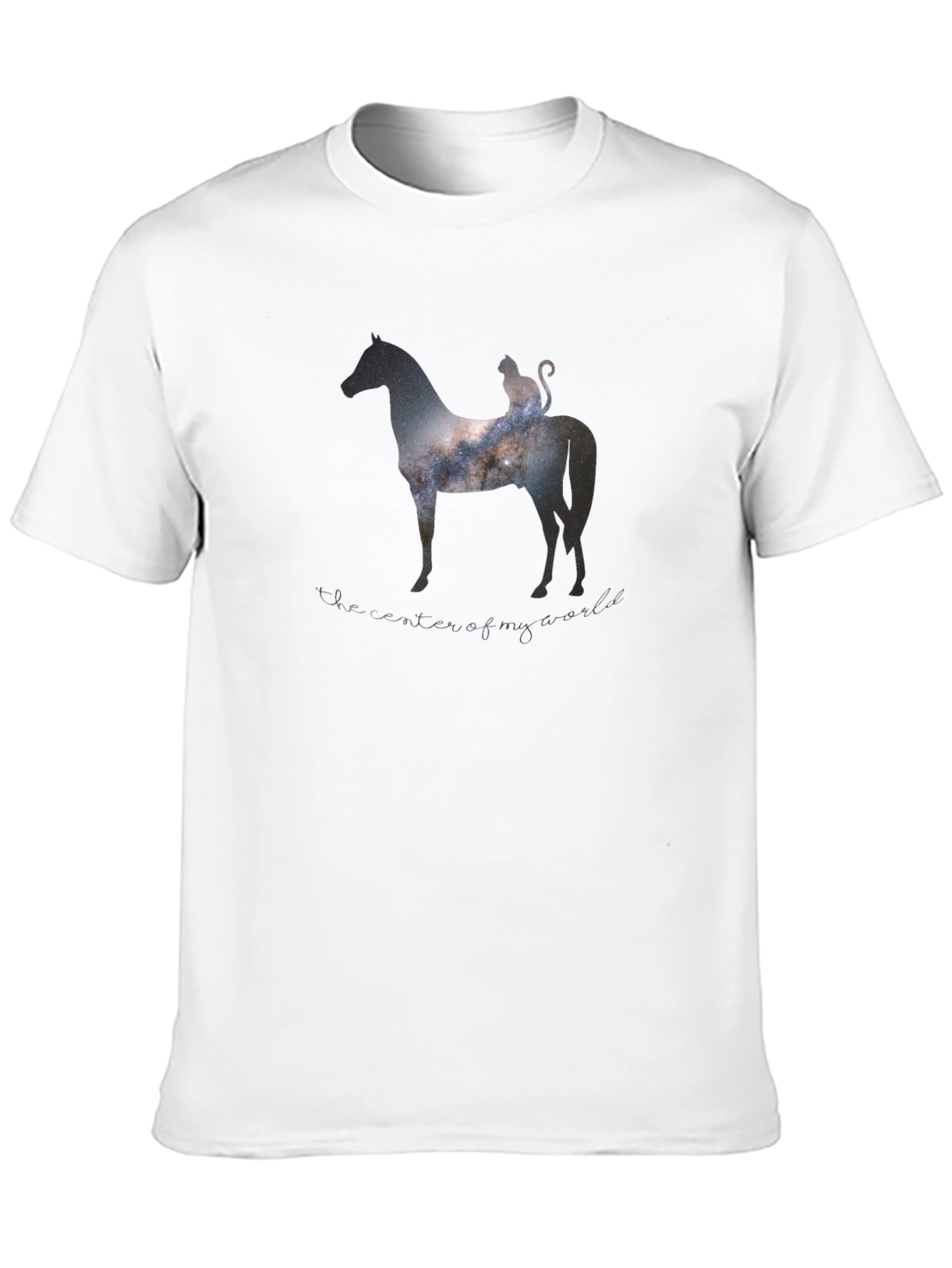 Cosmic Cat & Horse T-Shirt