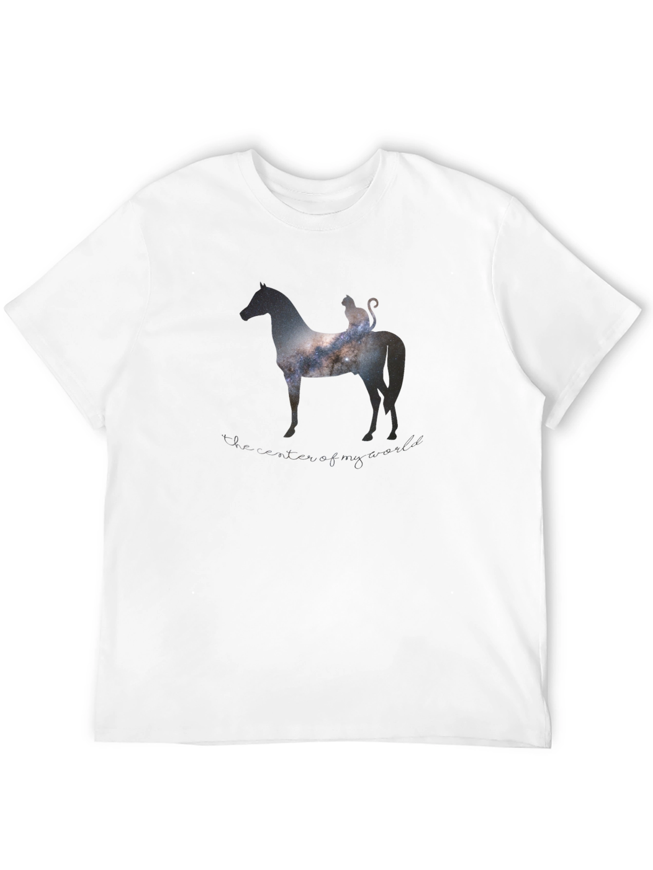Cosmic Cat & Horse T-Shirt