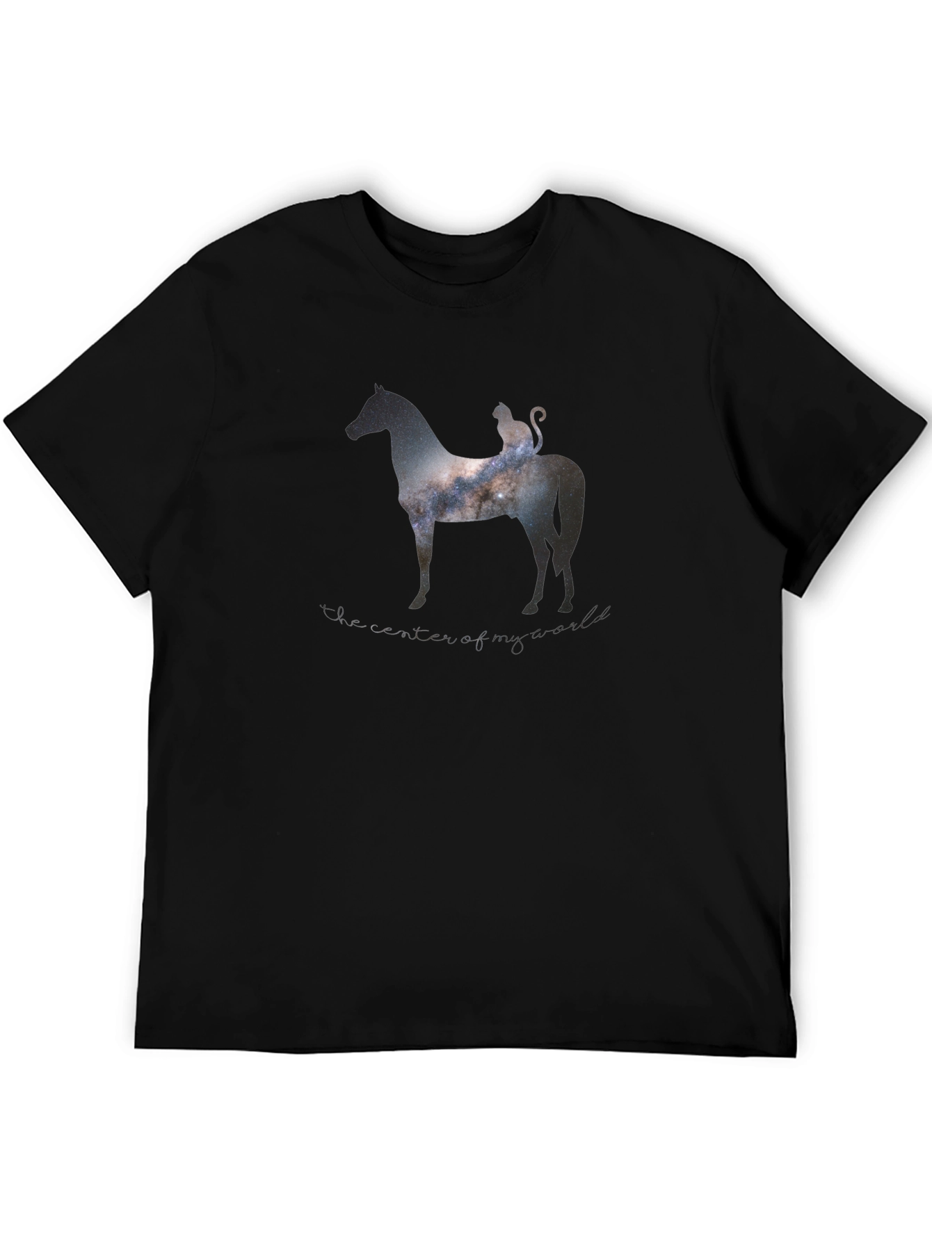 Cosmic Cat & Horse T-Shirt
