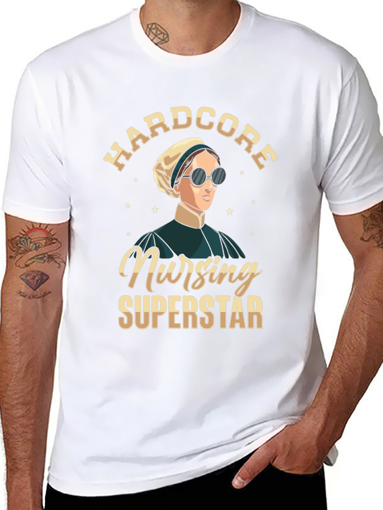 Hardcore Nursing Superstar T-Shirt