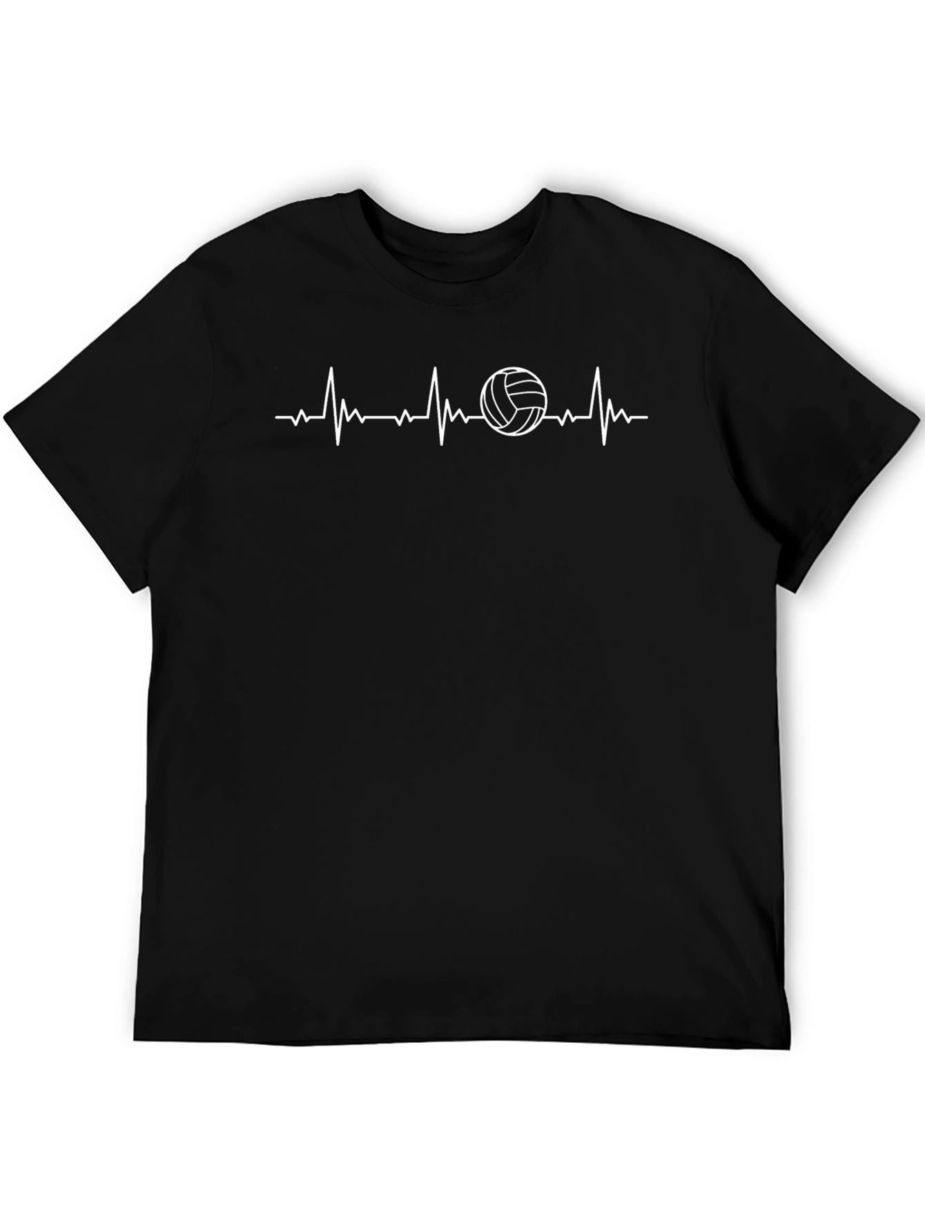 Volleyball Heartbeat T-Shirt - Passion on Display