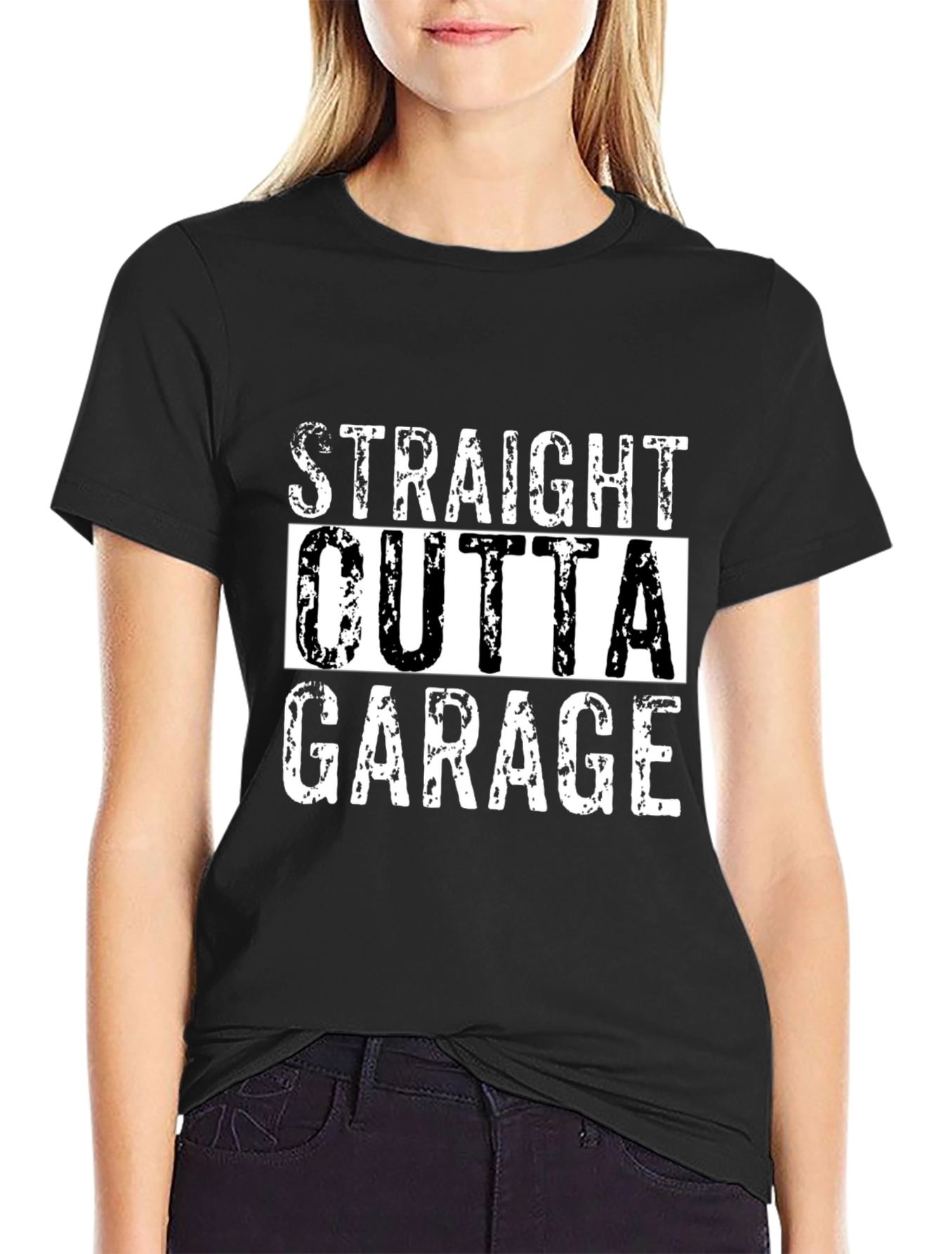 Straight Outta Garage Mens T-Shirt