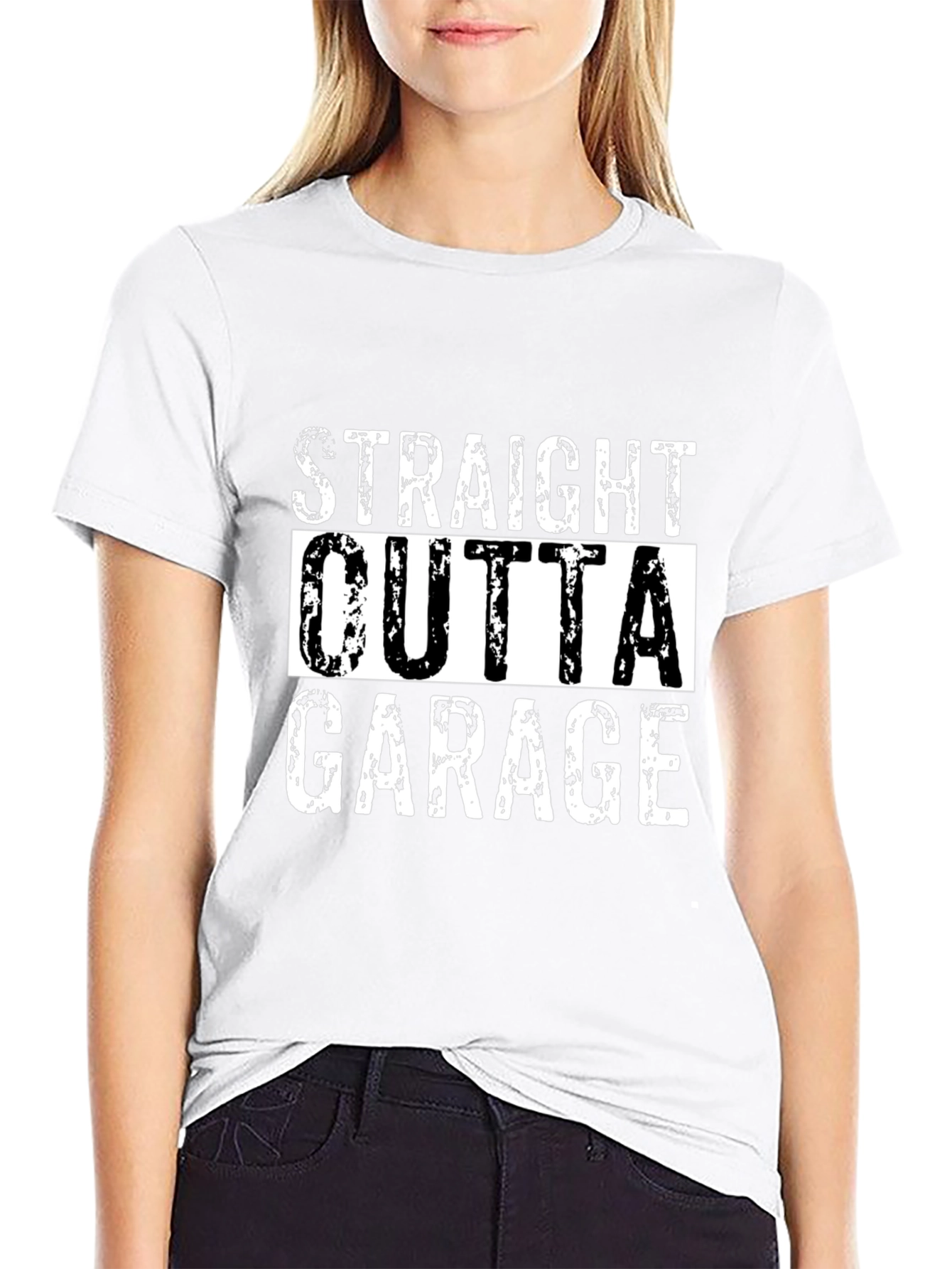 Straight Outta Garage Mens T-Shirt