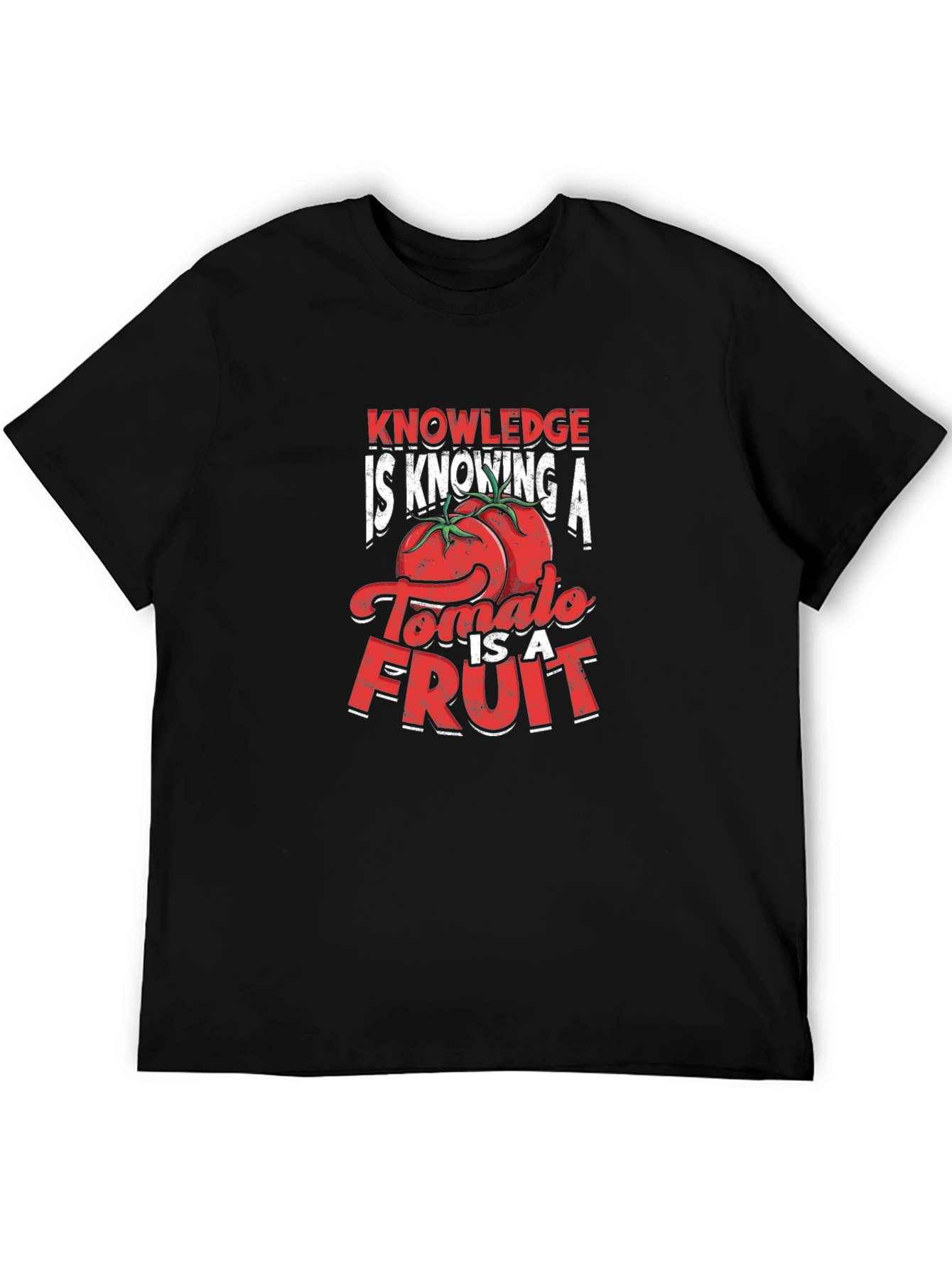 Tomato is a Fruit T-Shirt - Knowledge is Knowing