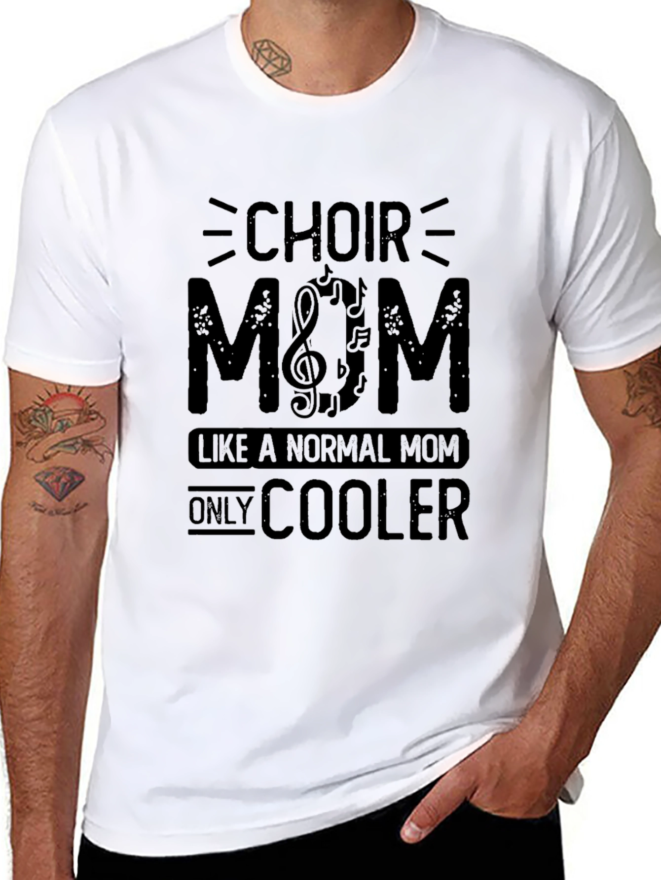 Choir Mom T-Shirt - Cool Music Lover Tee