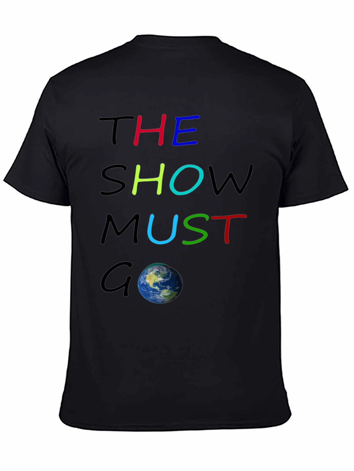 The Show Must Go On Graphic Tee