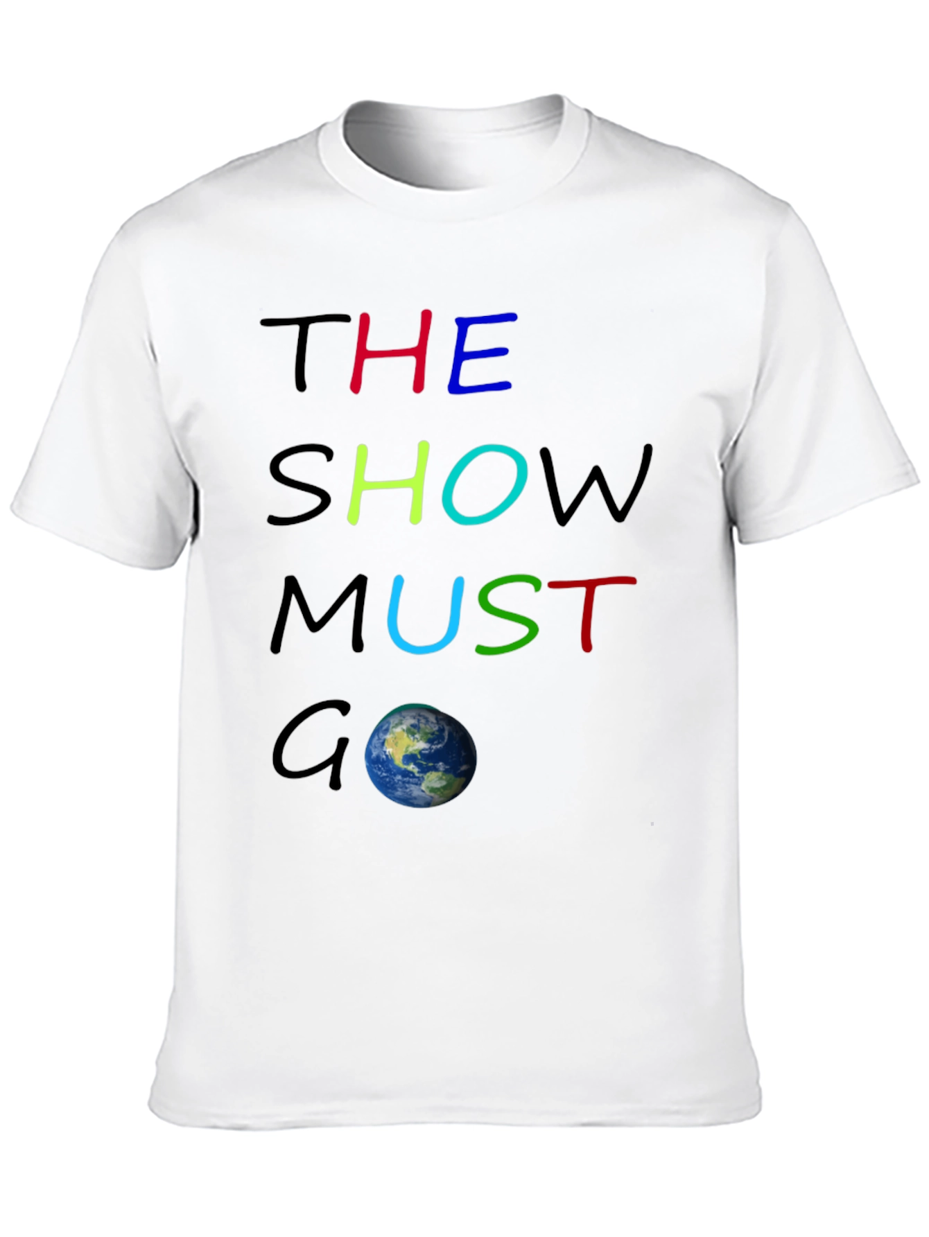 The Show Must Go On Graphic Tee