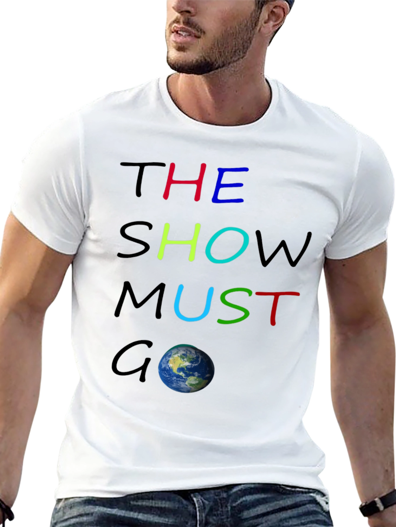 The Show Must Go On Graphic Tee