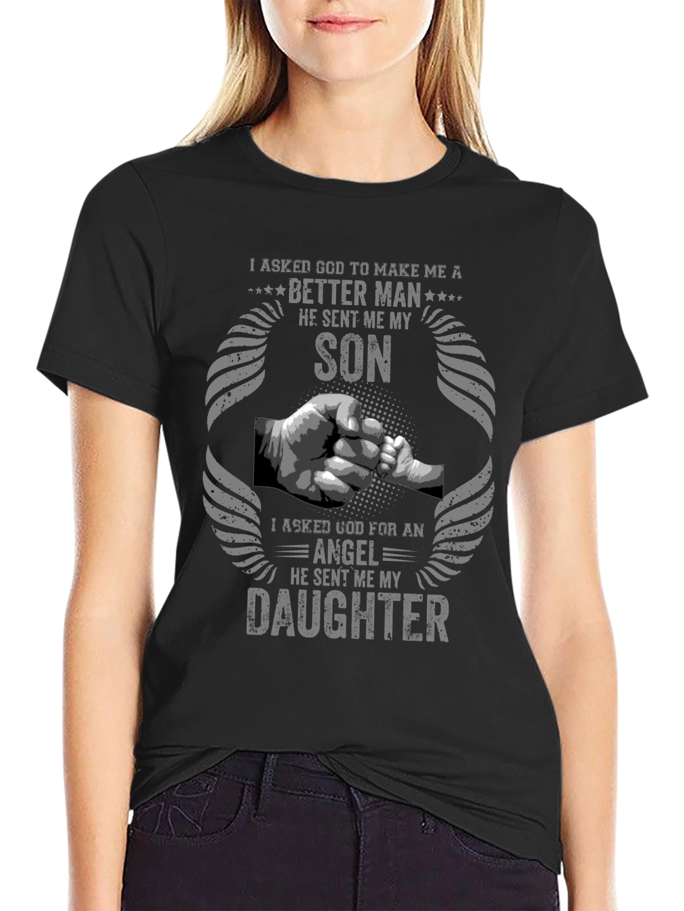 Better Man Son Daughter Graphic Tee