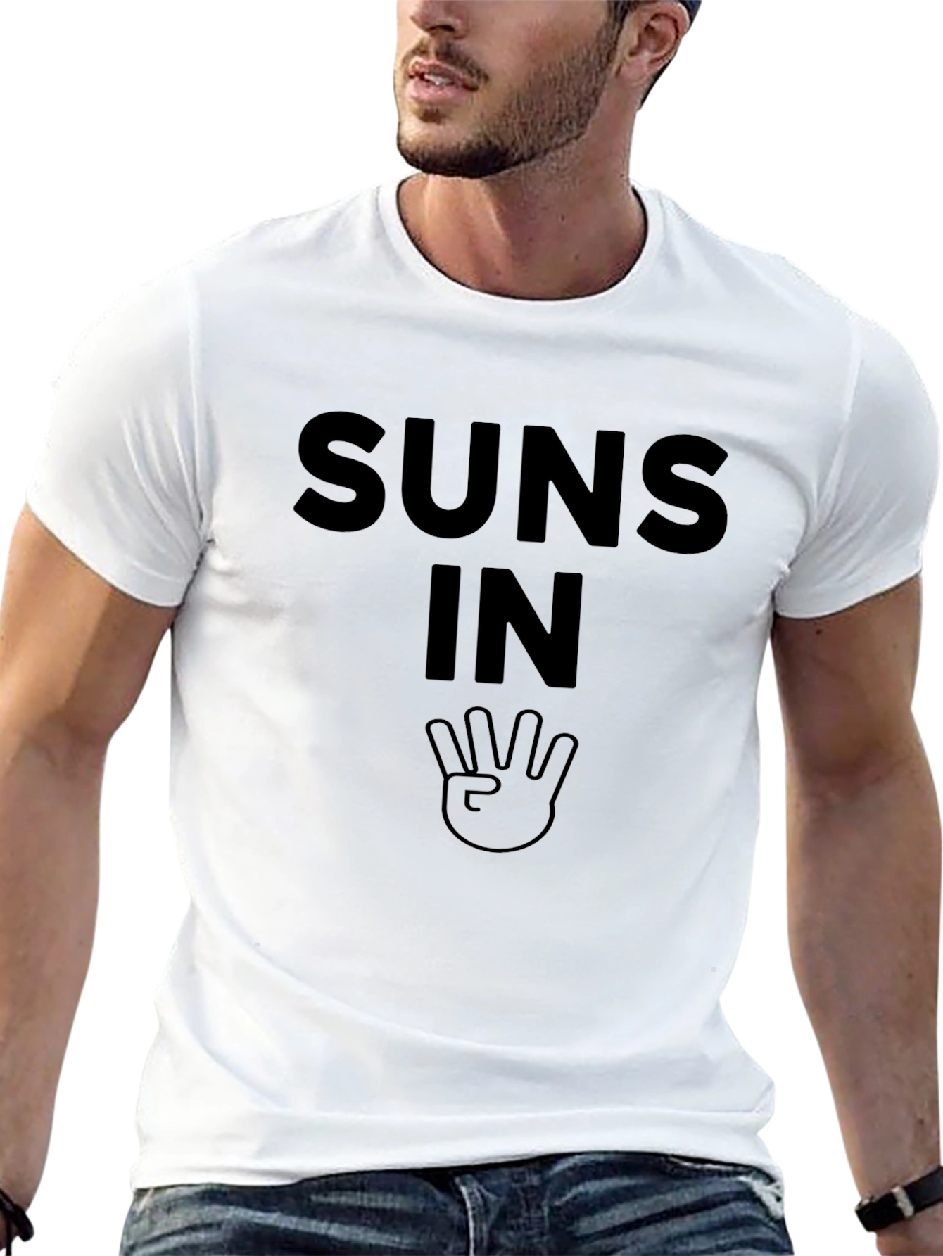 Suns in Four Black T-Shirt