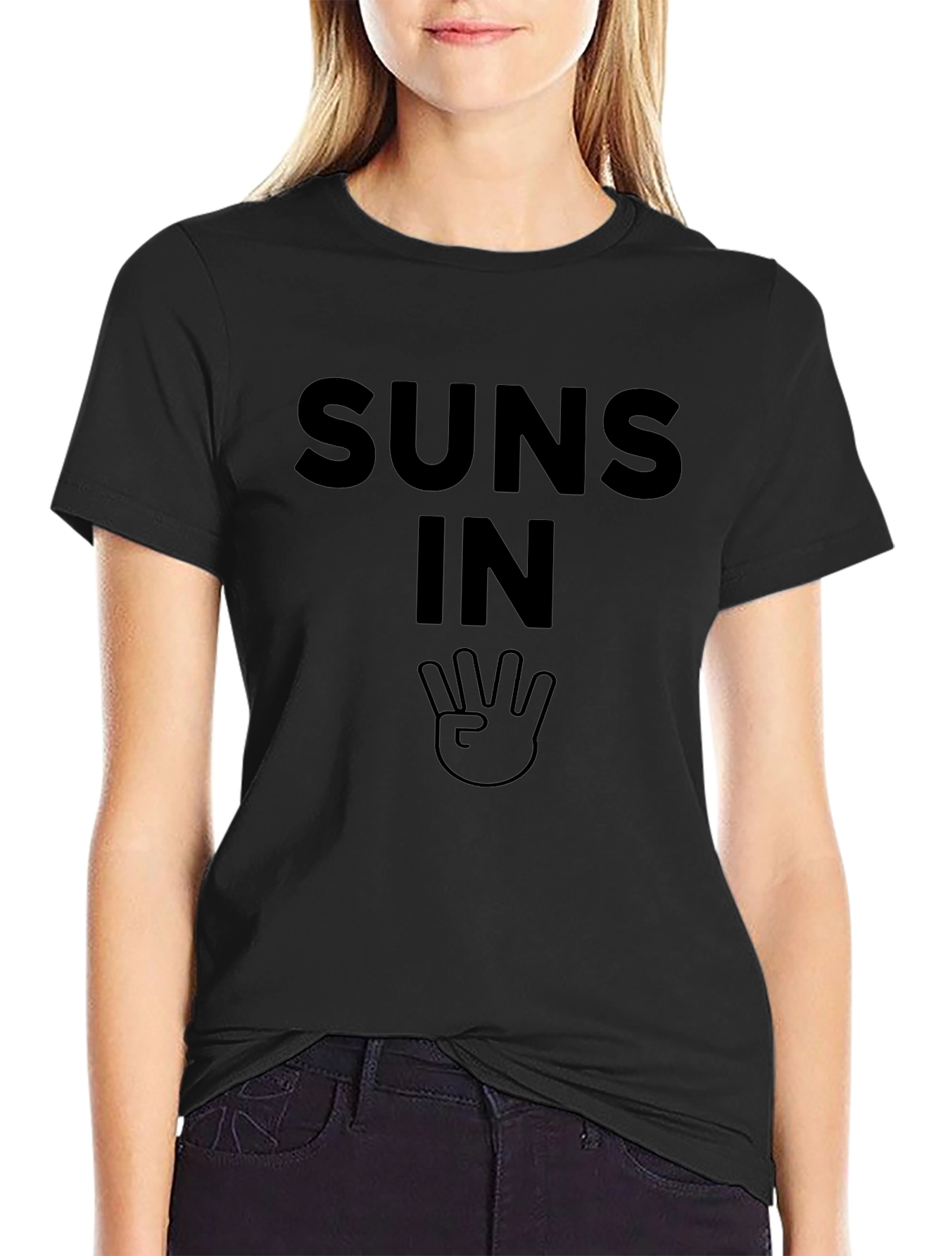 Suns in Four Black T-Shirt