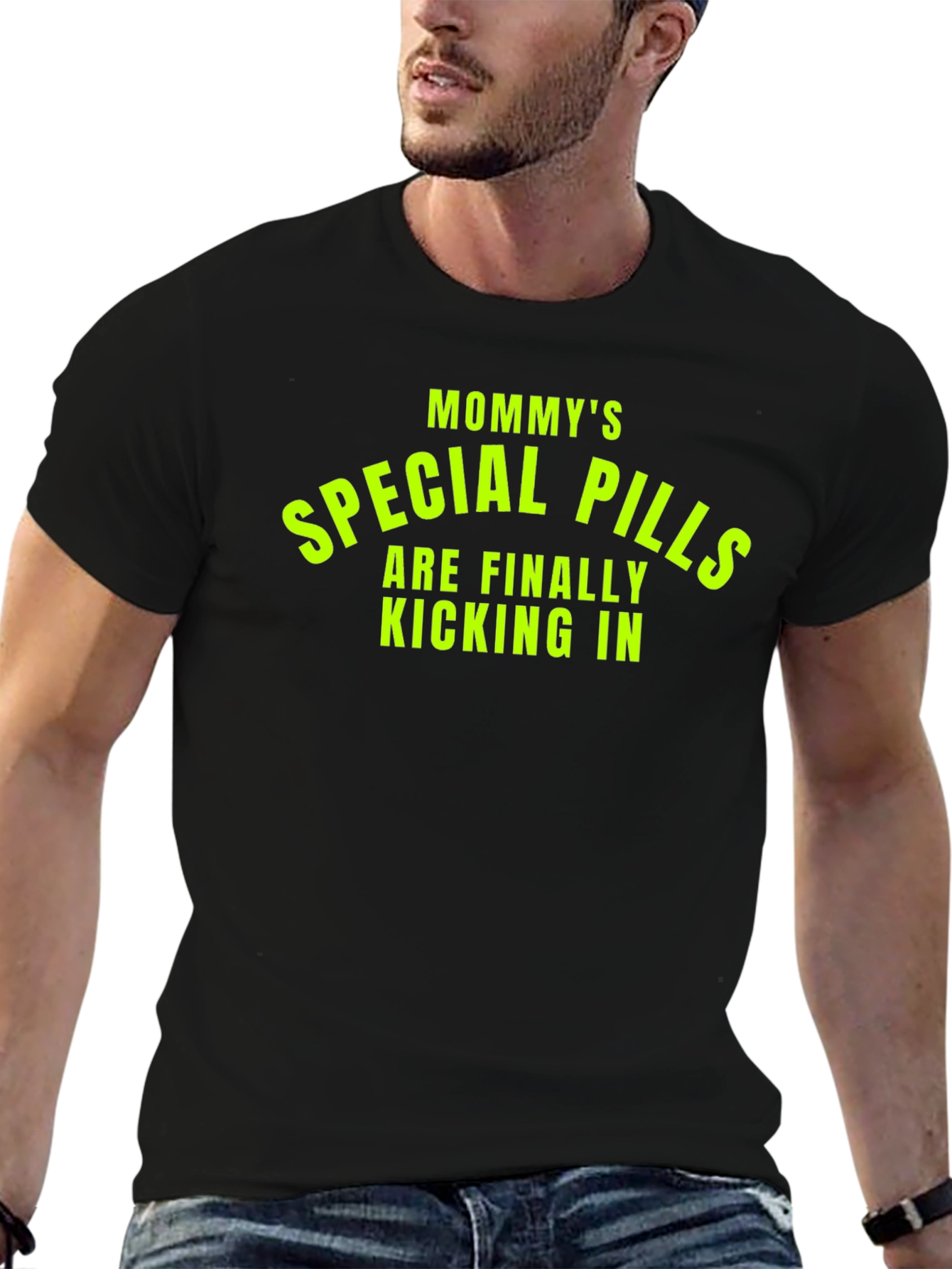 Mommys Special Pills T-Shirt - Funny Graphic Tee
