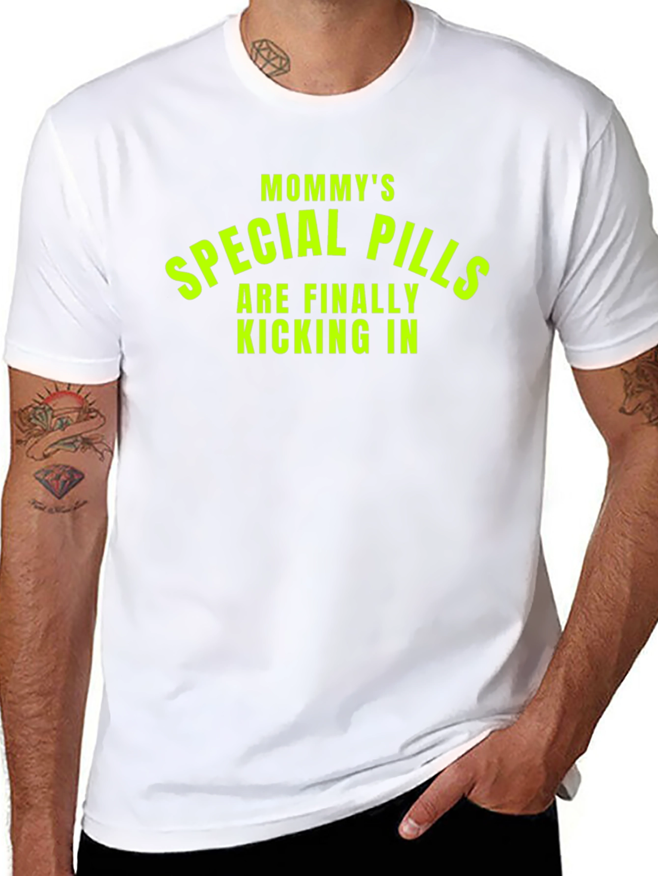 Mommys Special Pills T-Shirt - Funny Graphic Tee