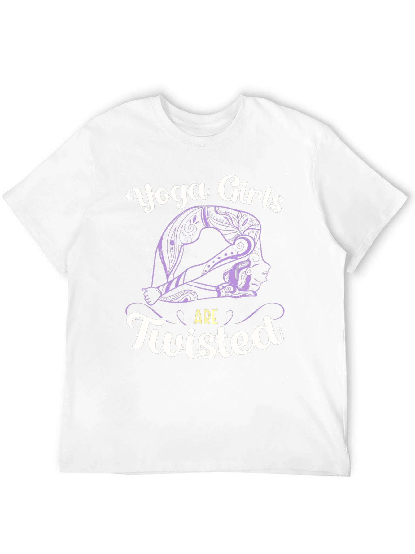 Yoga Girls Twisted Graphic T-Shirt