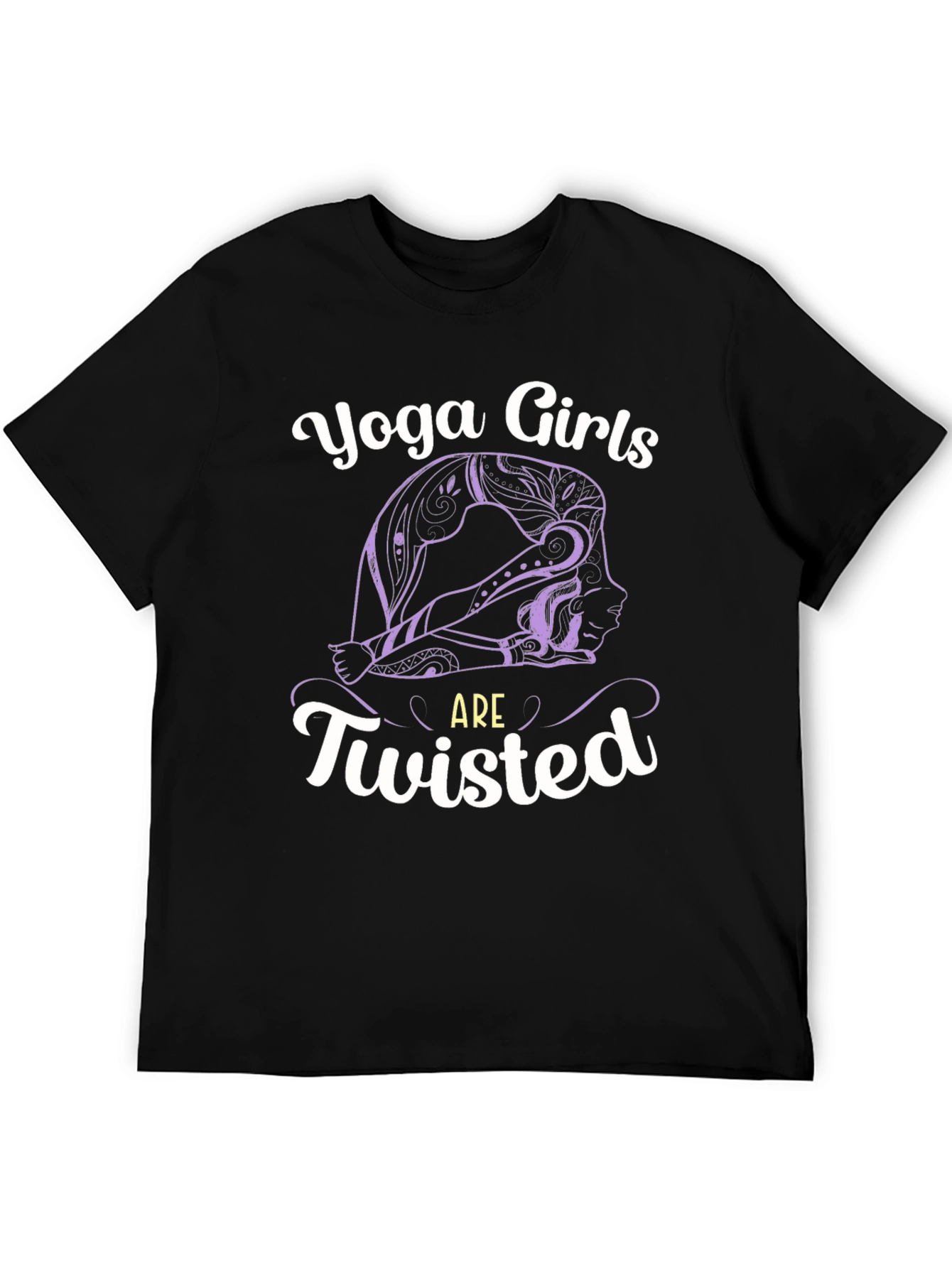 Yoga Girls Twisted Graphic T-Shirt