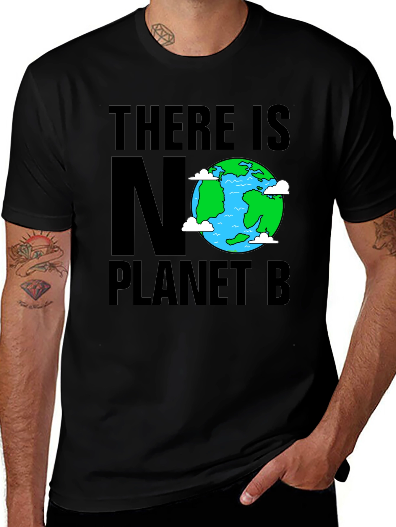 No Planet B Graphic Tee - Earth Day T-Shirt