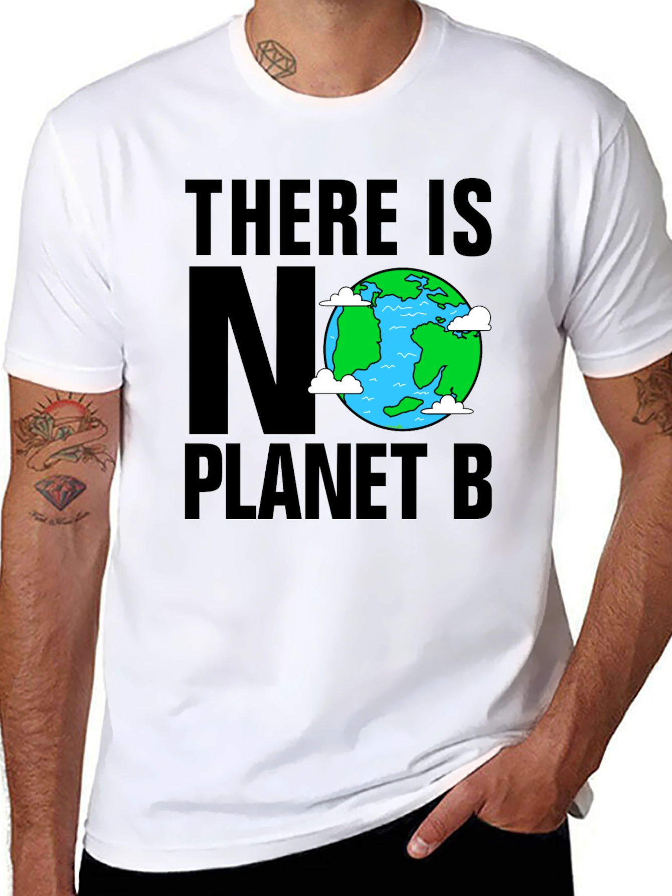 No Planet B Graphic Tee - Earth Day T-Shirt