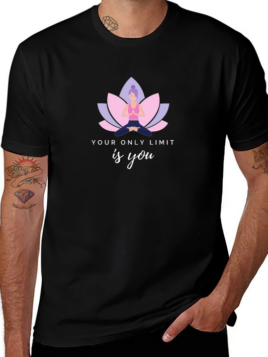 Yoga Lotus T-Shirt - Your Only Limit