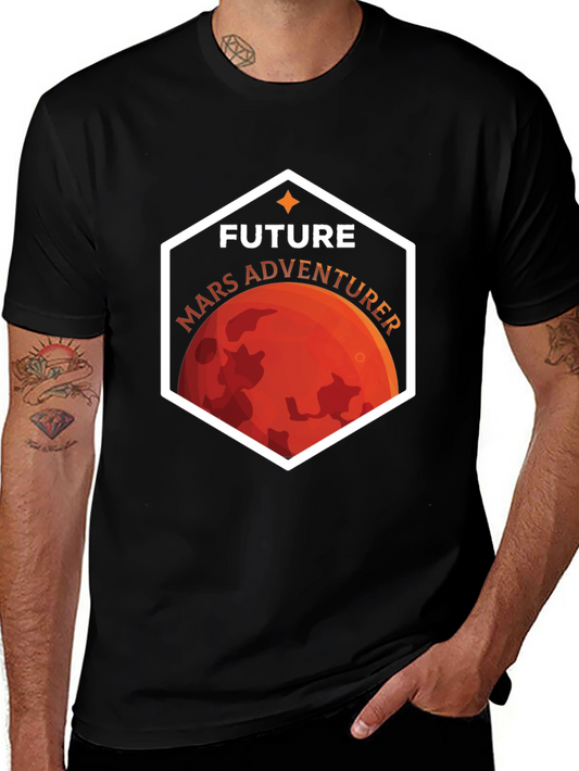 Future Mars Adventurer Graphic T-Shirt
