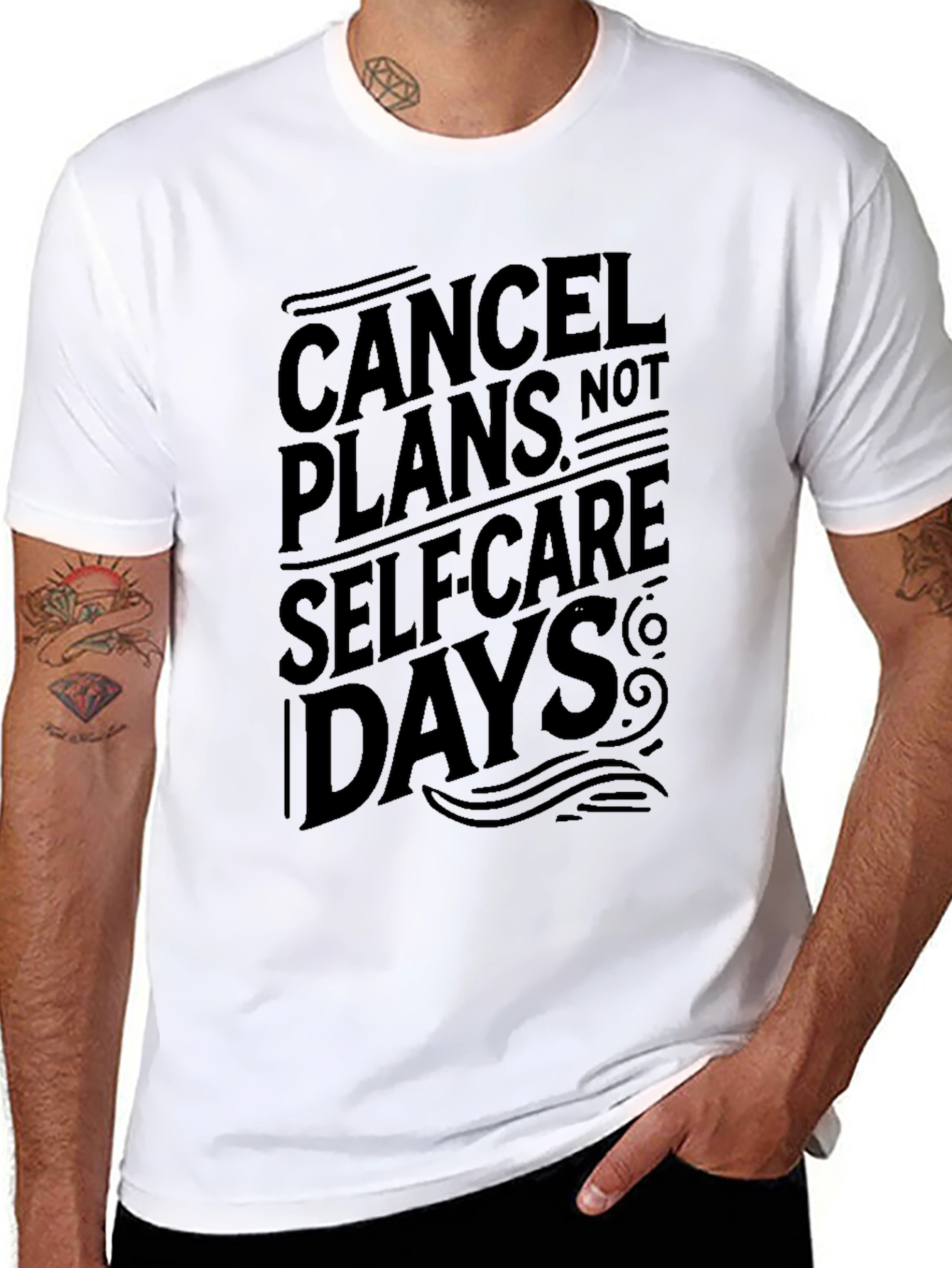 Cancel Plans T-Shirt - Self Care Days
