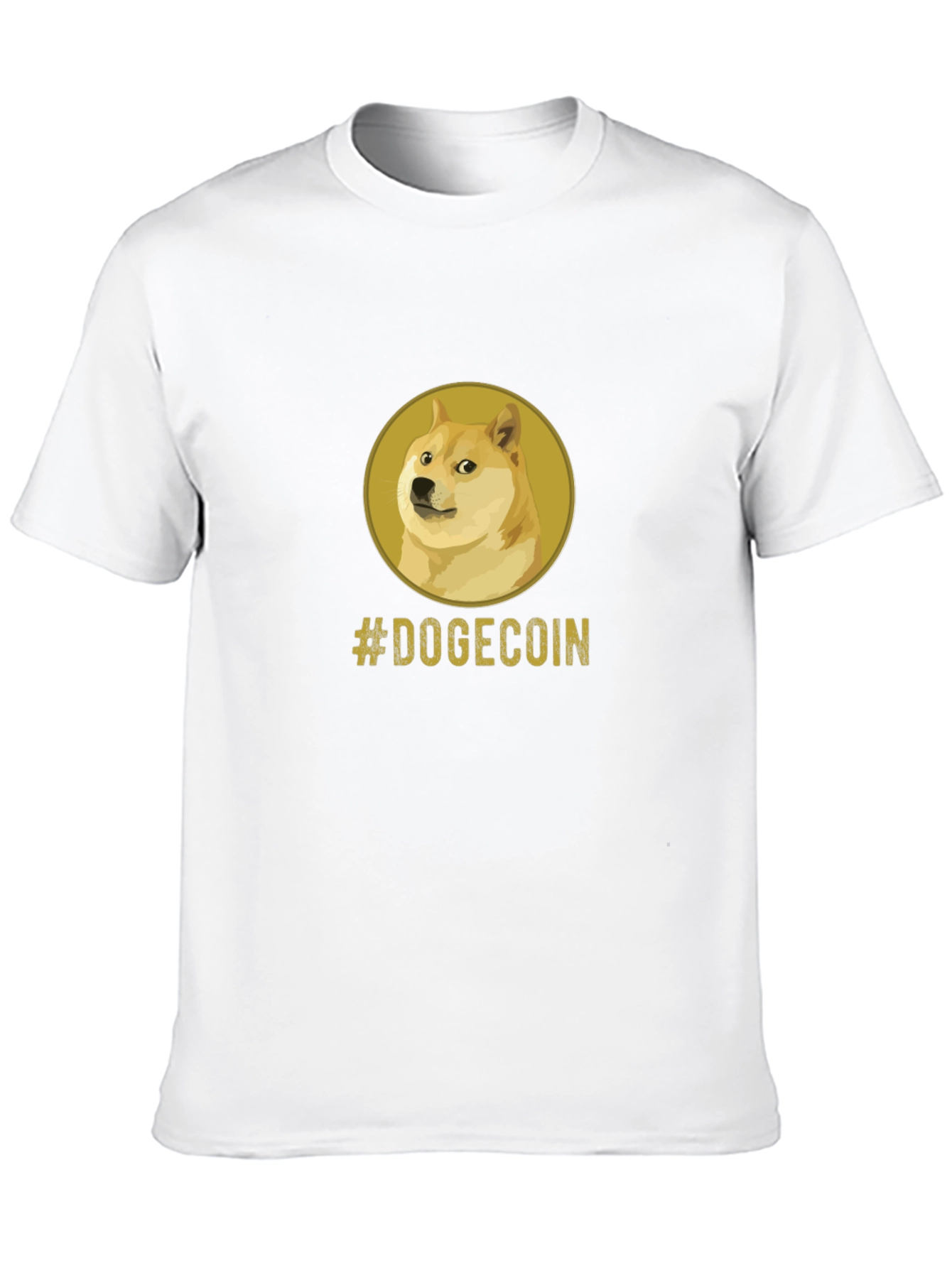 Dogecoin Meme Black T-Shirt - Crypto Currency Tee