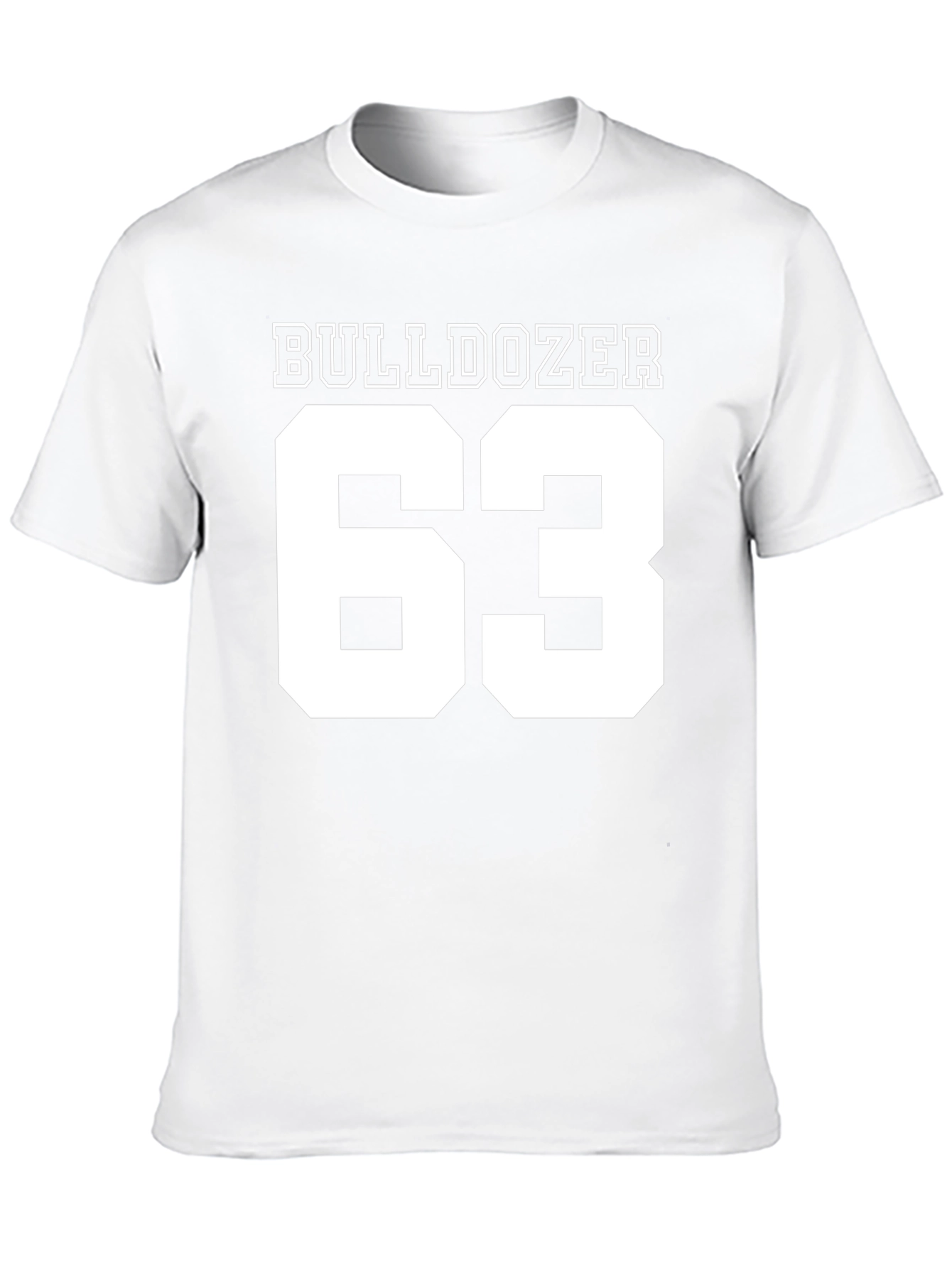 Bulldozer 63 Black T-Shirt